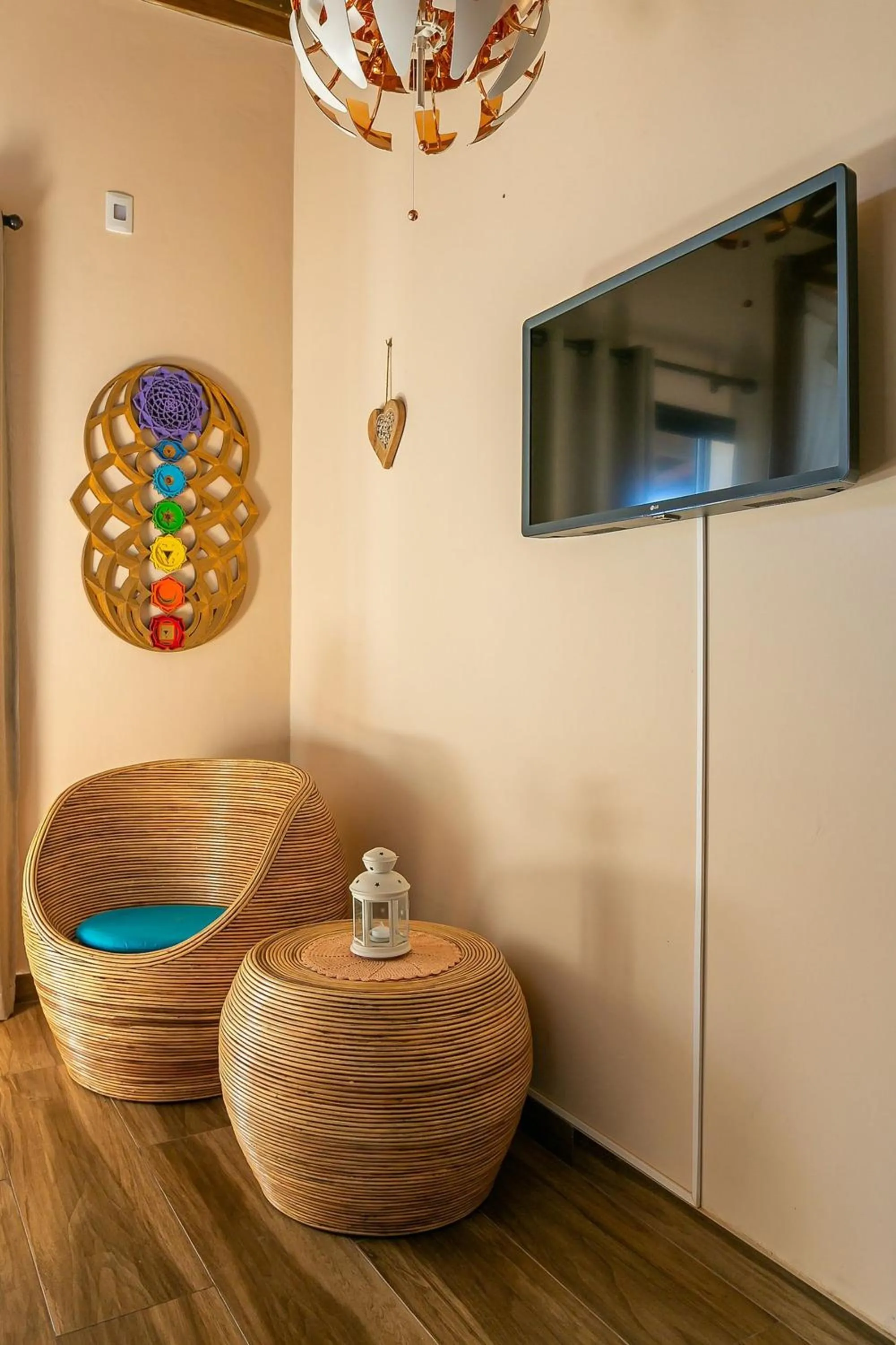 Decorative detail in Shiva Boutique Hotel - Praia do Rosa