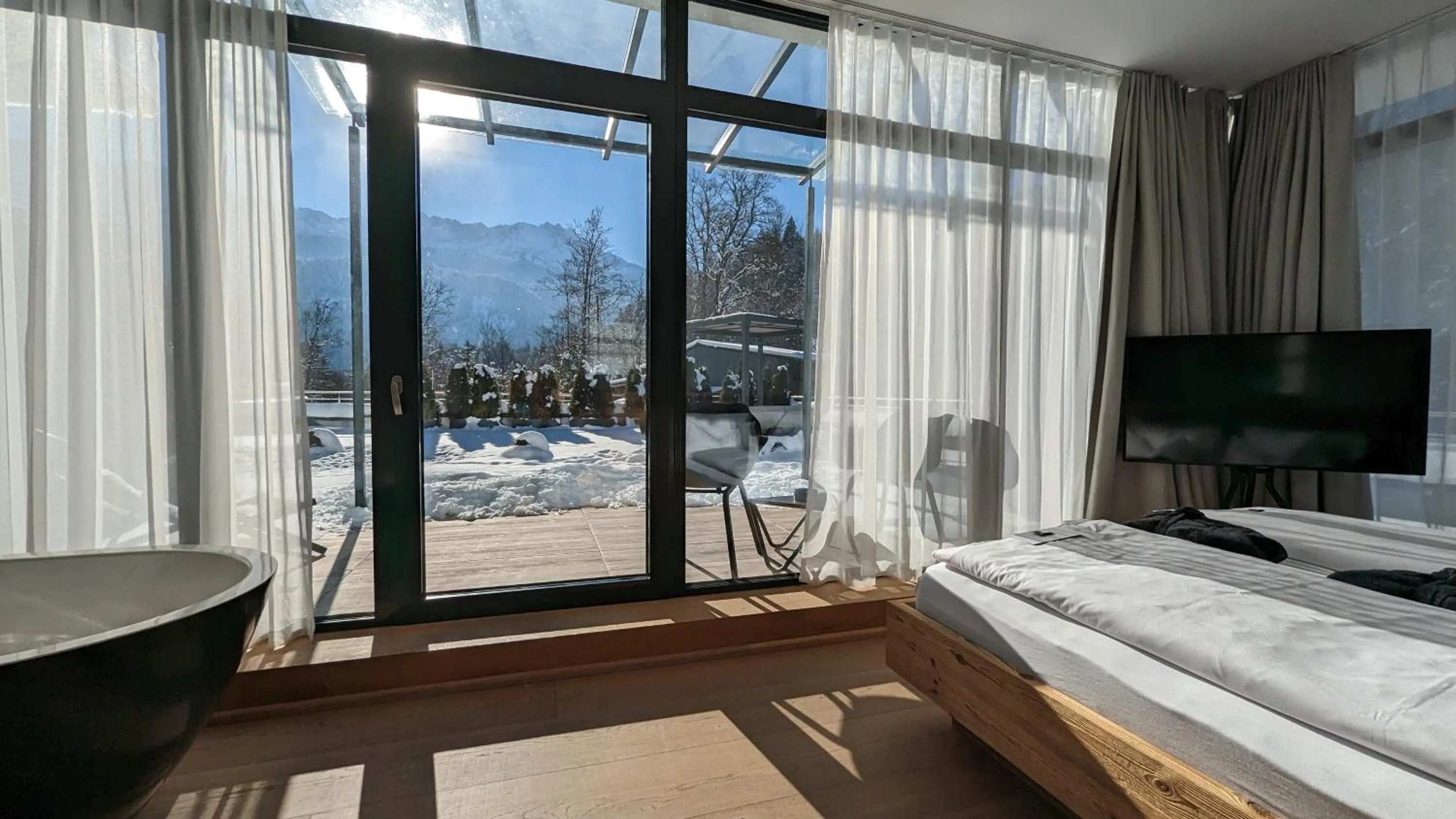 Bed in Das Graseck - mountain hideaway & health care