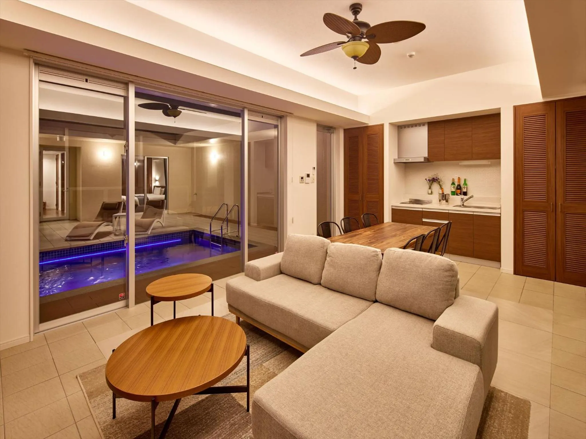 Photo of the whole room in The Pool & Sauna Villa MOTOBU