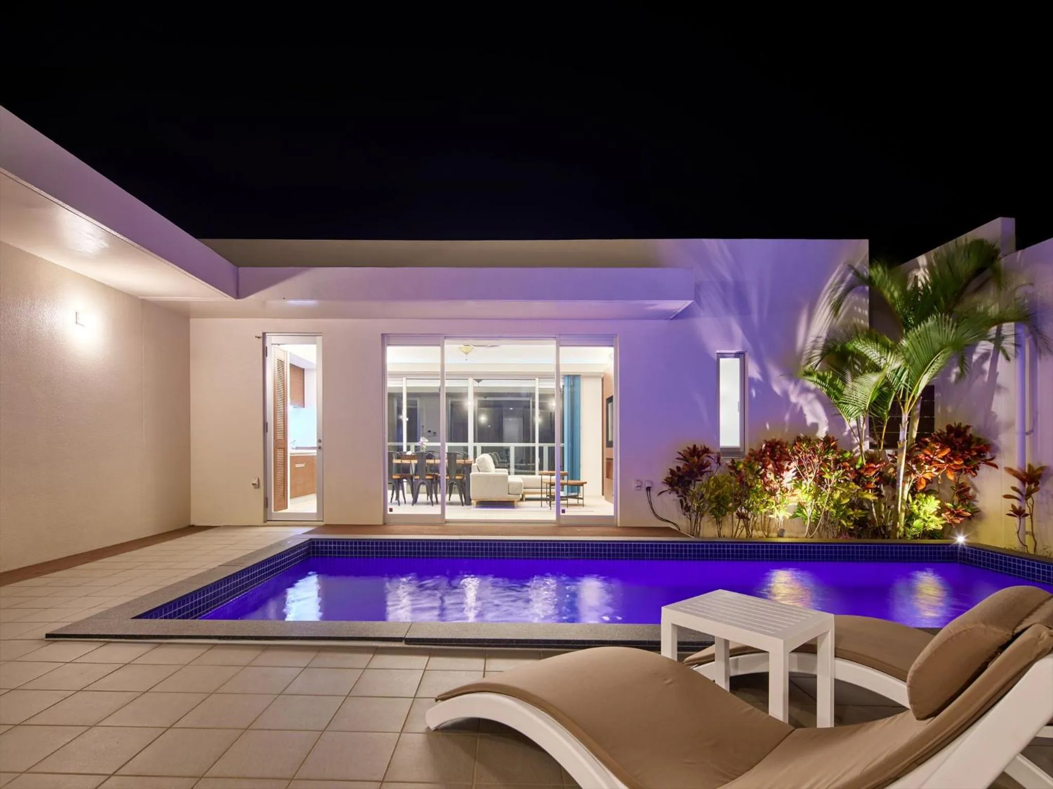 Pool view in The Pool & Sauna Villa MOTOBU