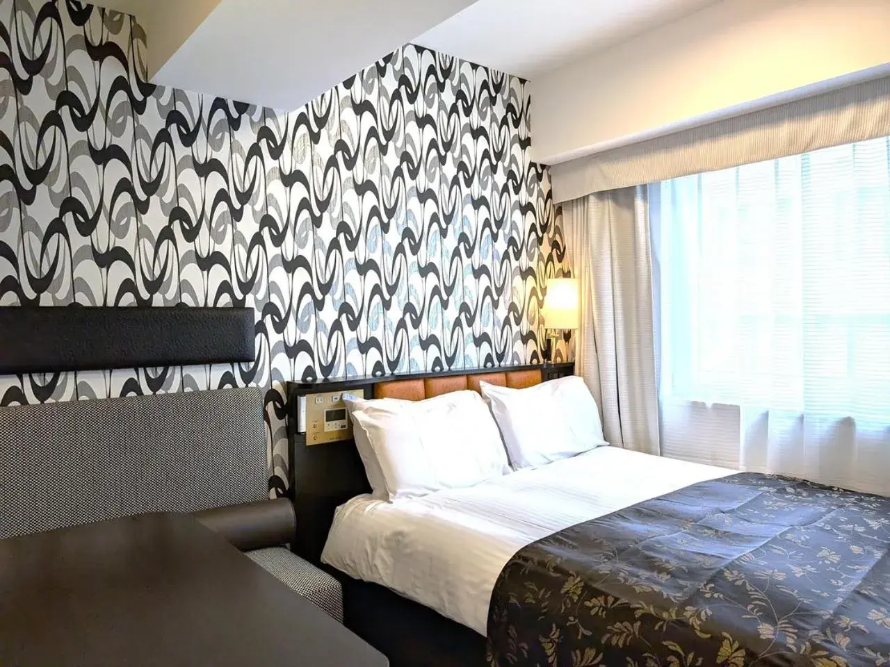 Photo of the whole room, Bed in APA Hotel Nihombashi Bakuroyokoyama Ekimae Photo of the whole room, Bed in APA Hotel Nihombashi Bakuroyokoyama Ekimae