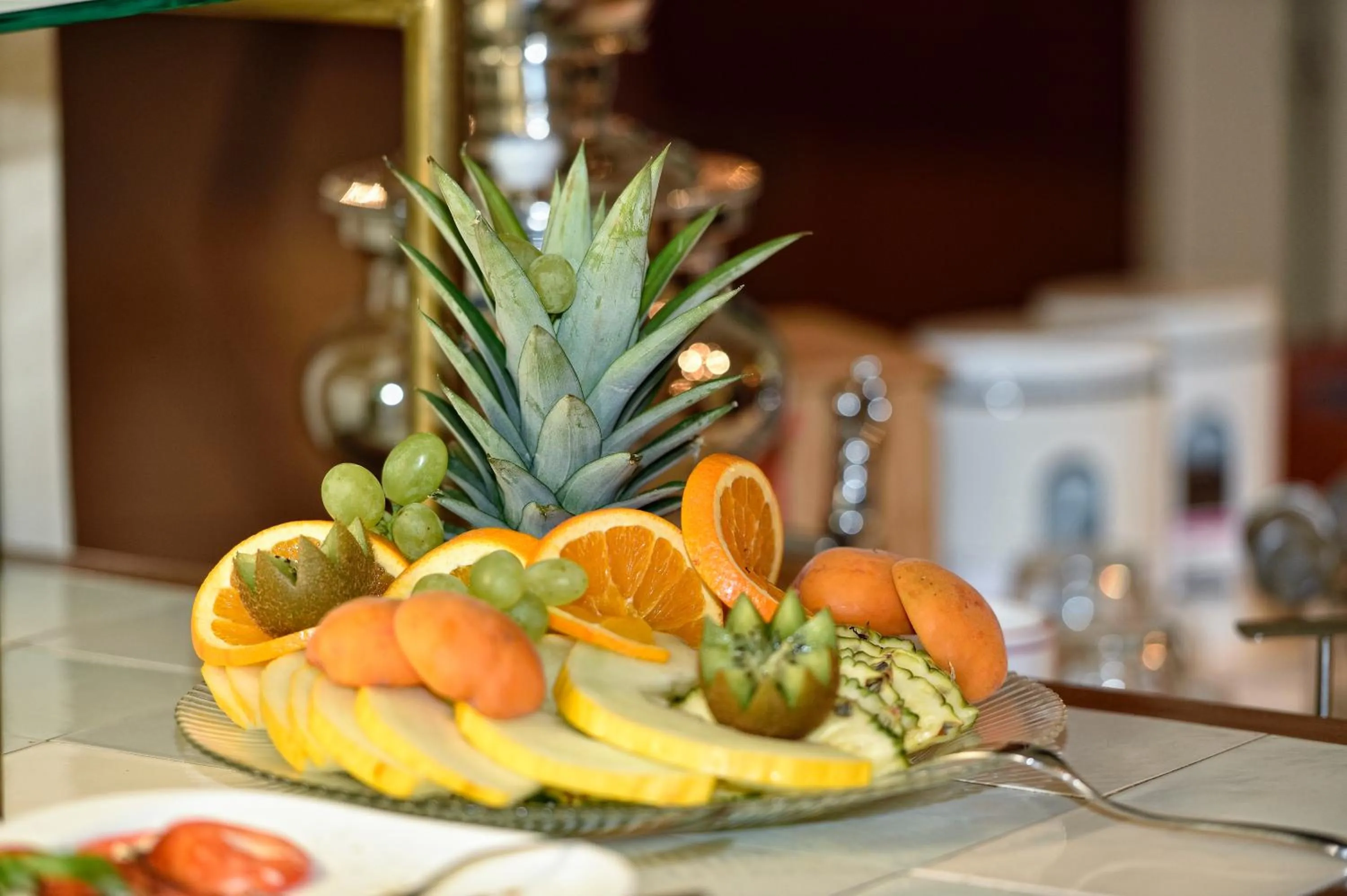 Breakfast in Hotel Graf von Mansfeld