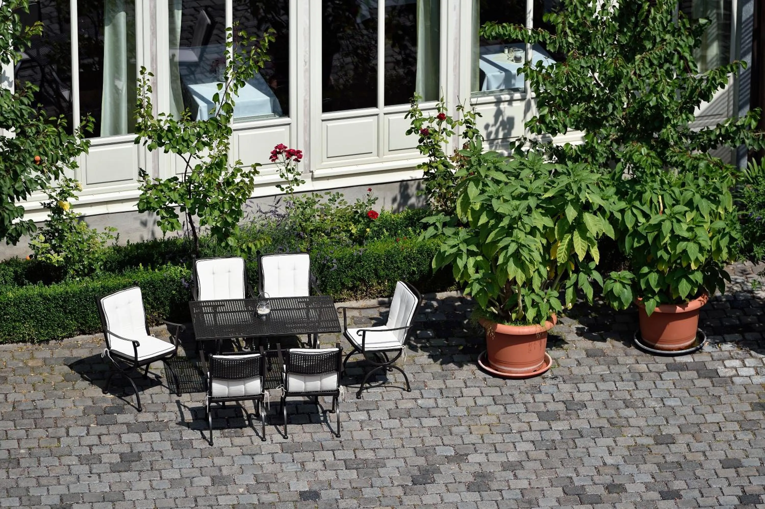 Balcony/Terrace in Hotel Graf von Mansfeld