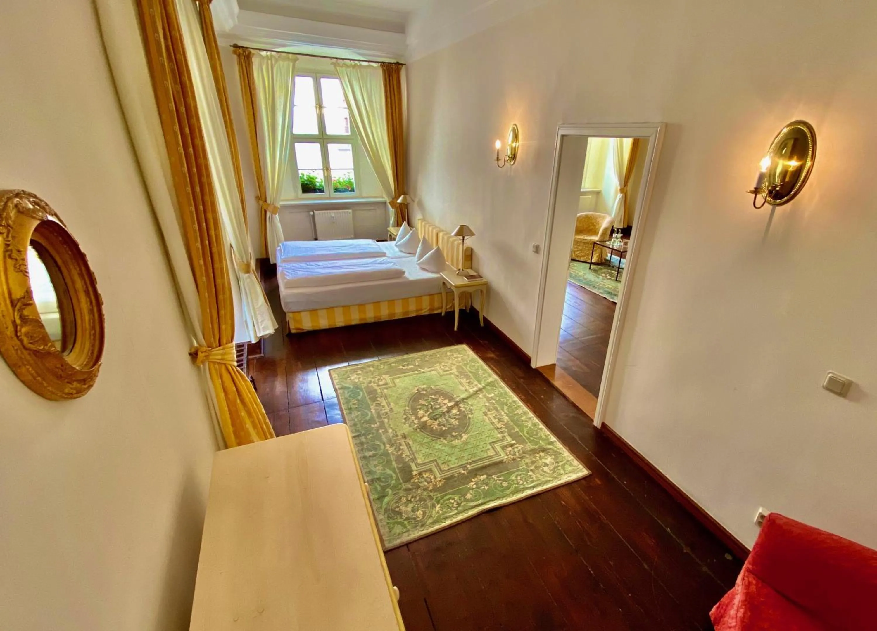 Bedroom, Bed in Hotel Graf von Mansfeld