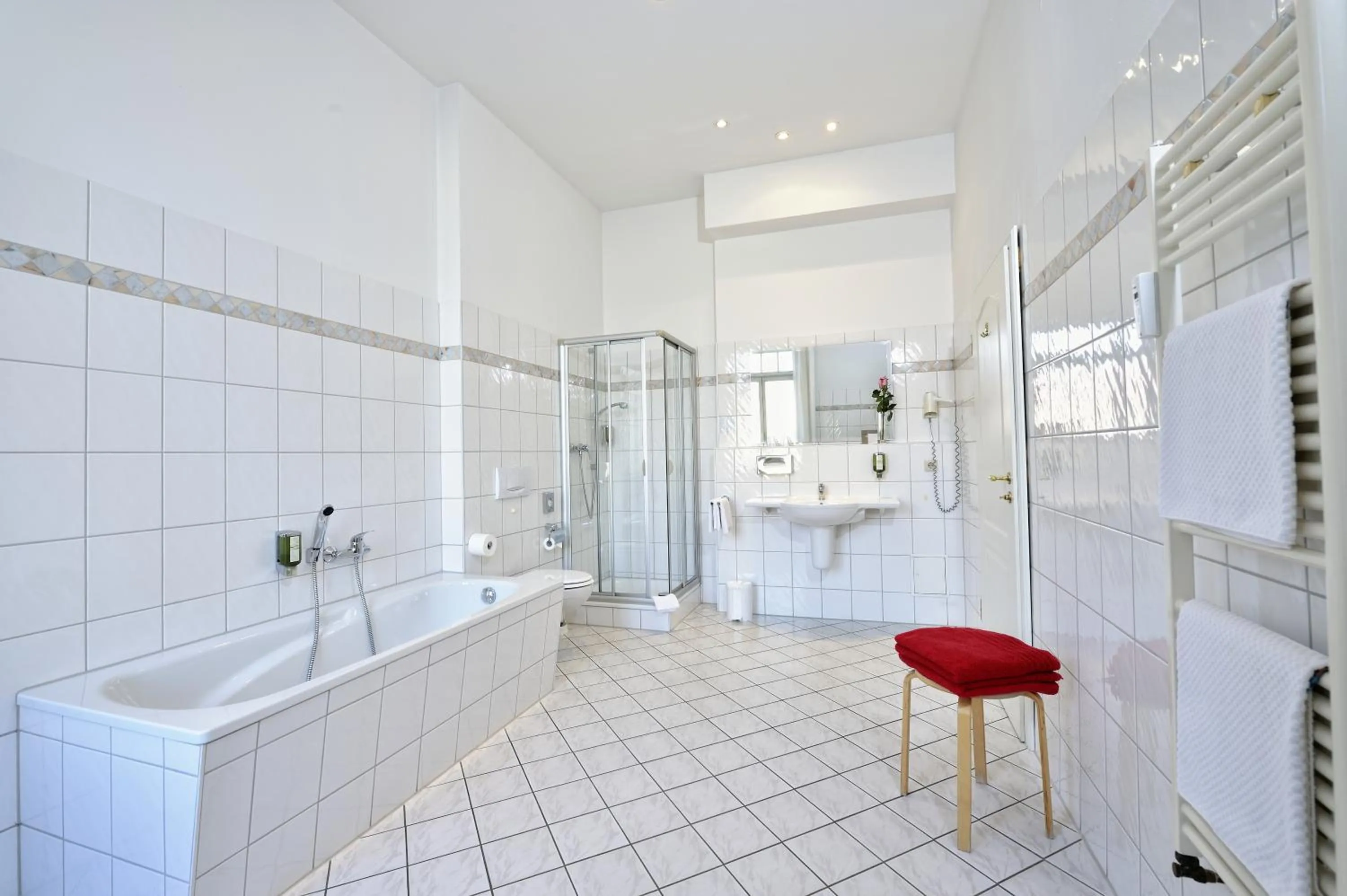 Bathroom in Hotel Graf von Mansfeld