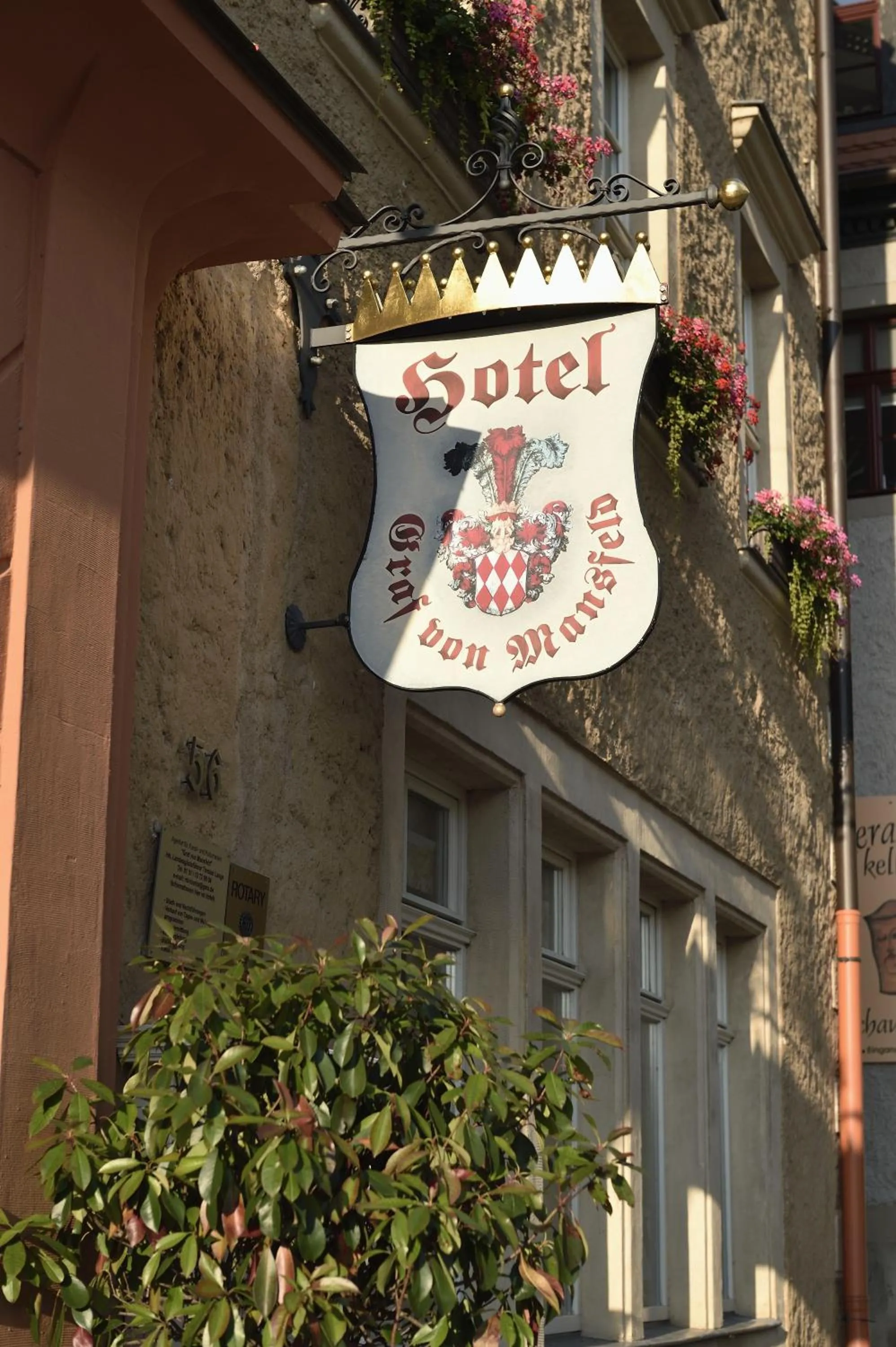 Property building in Hotel Graf von Mansfeld