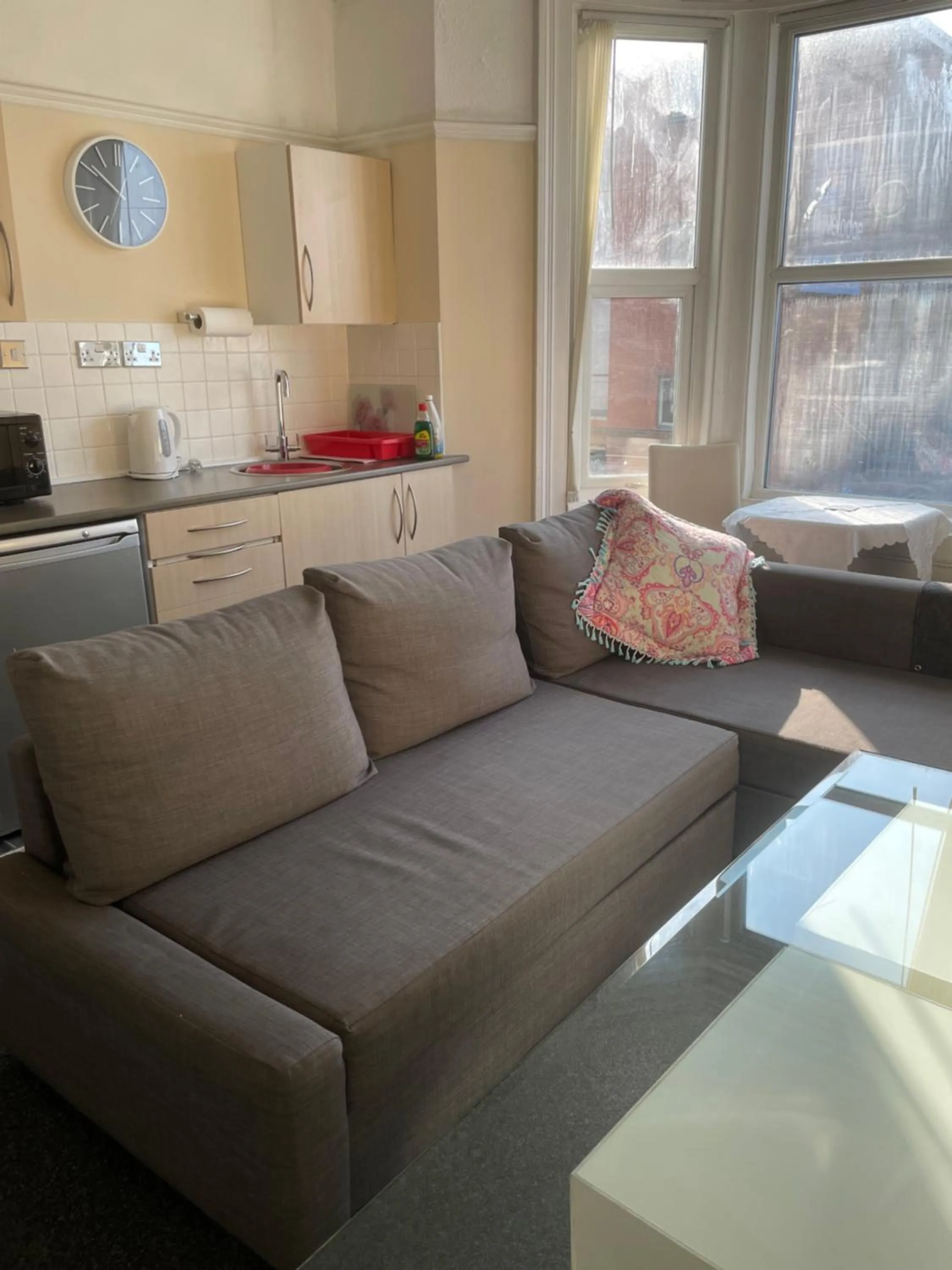 Seating area in Aparthotel Blackpool