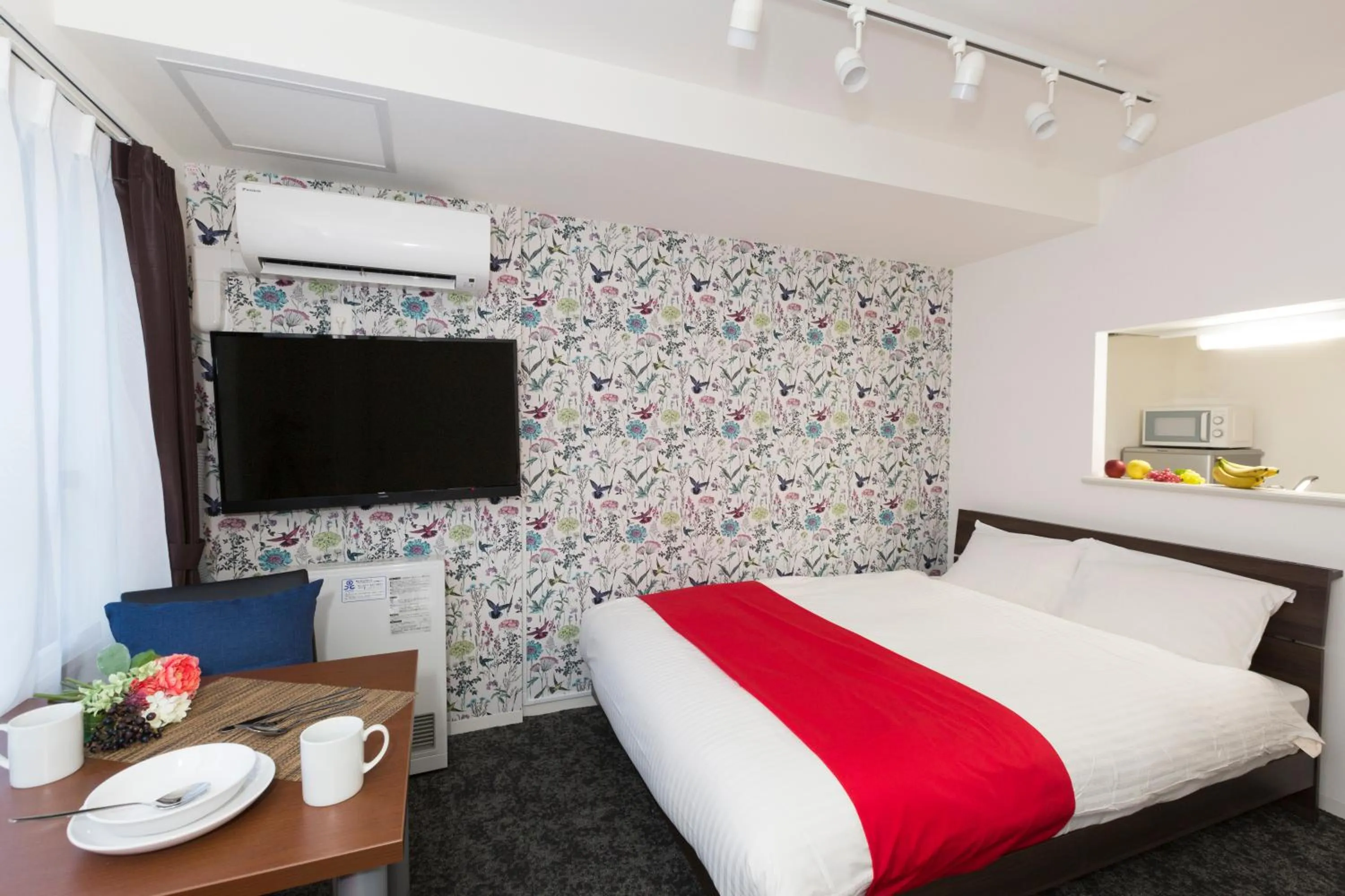 TV and multimedia, Bed in Hotel ONE'S RESIDENCE