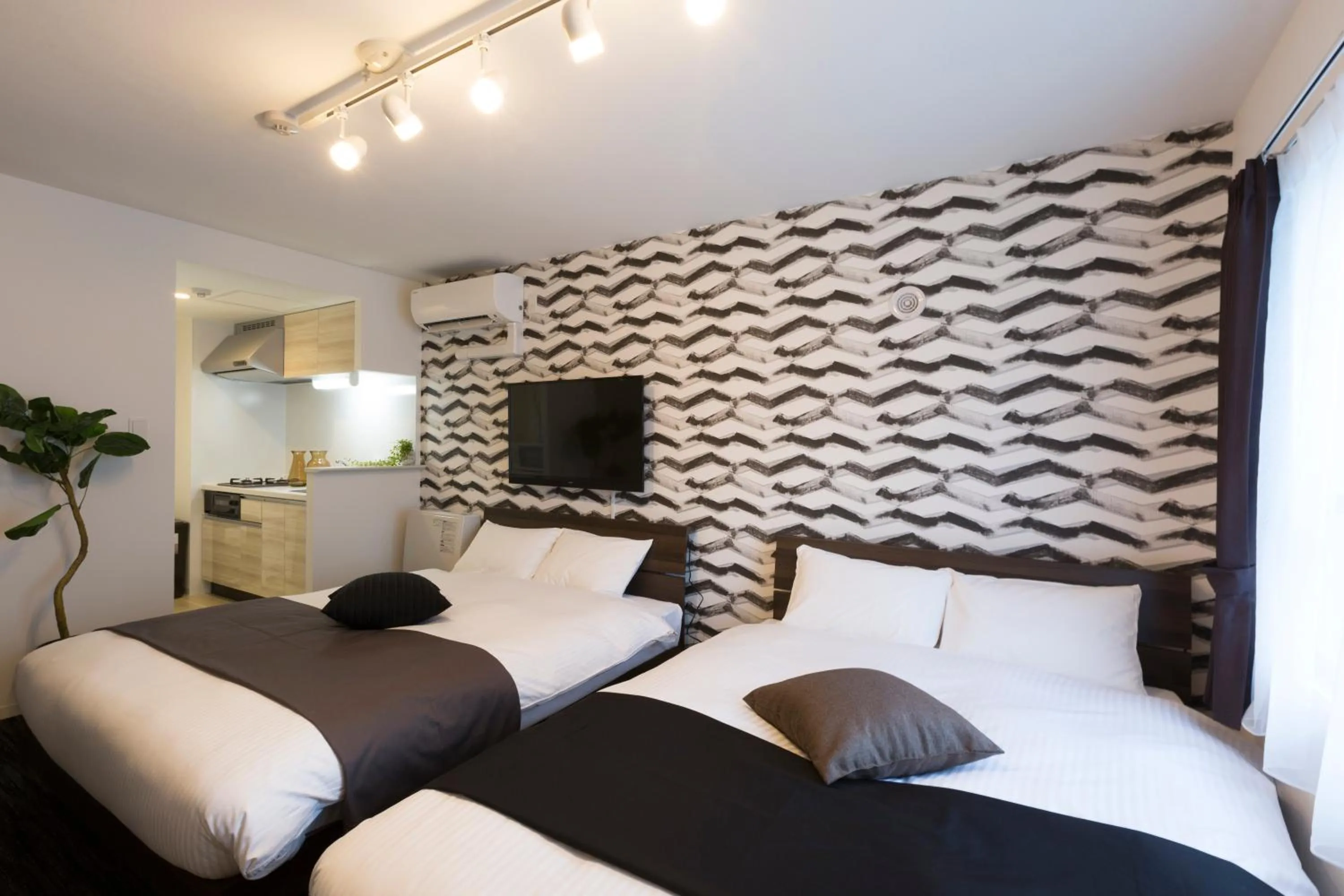 TV and multimedia, Bed in Hotel ONE'S RESIDENCE