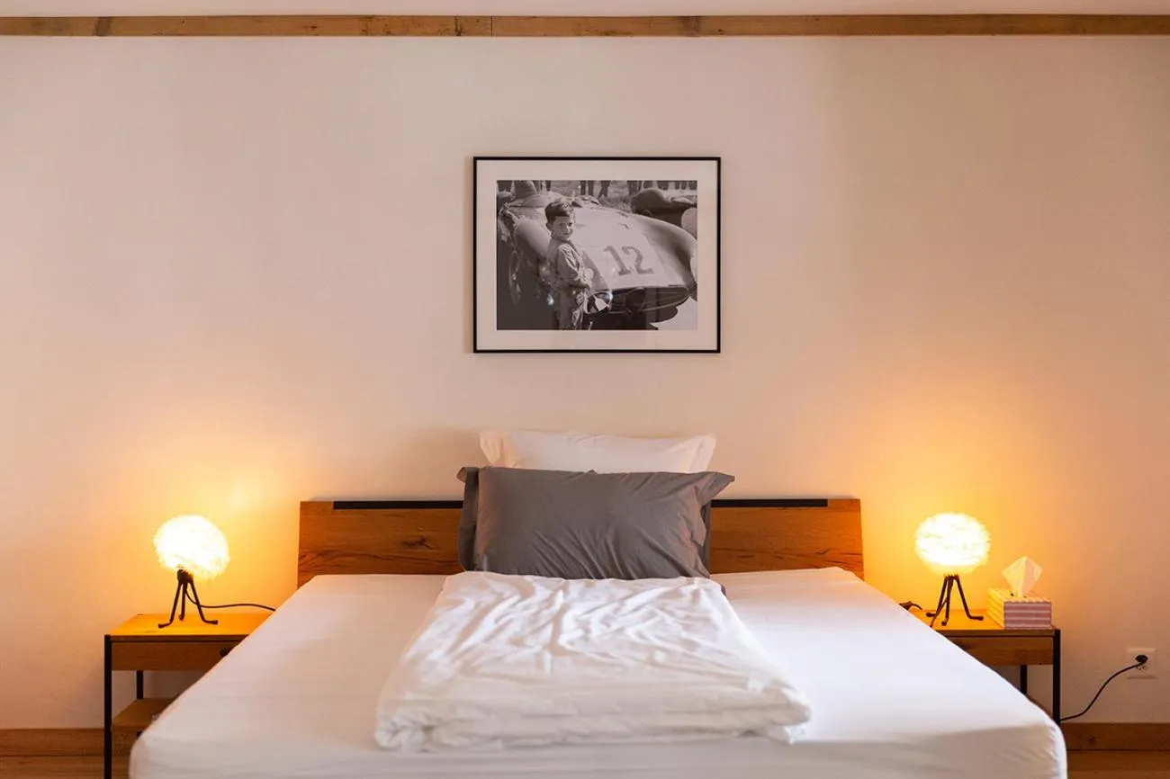 Bed in Gasthof zum Schlüssel La Méridienne Fribourg SA