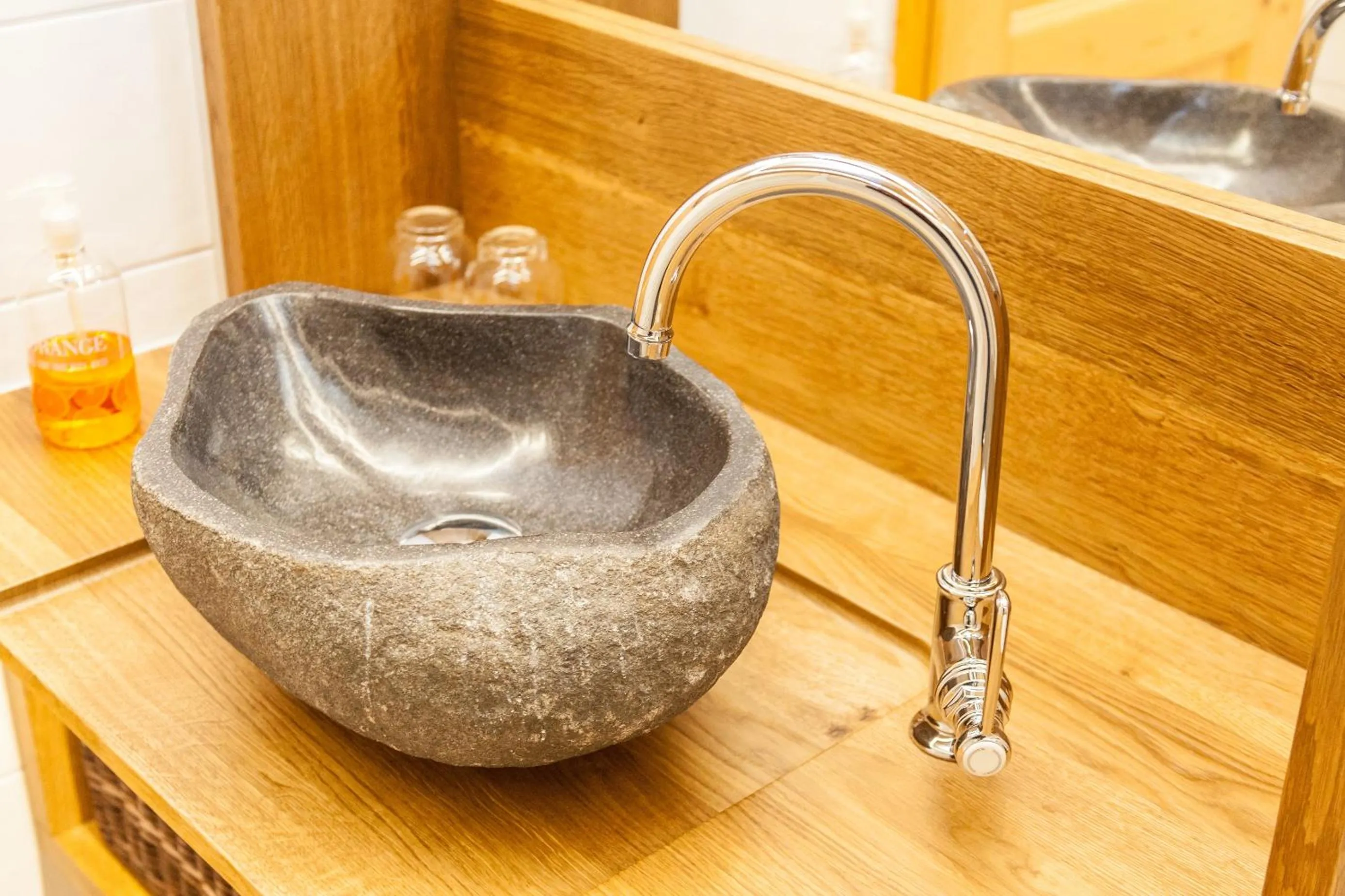 Bathroom in Hotel und Restaurant Köhlerhütte - Fürstenbrunn