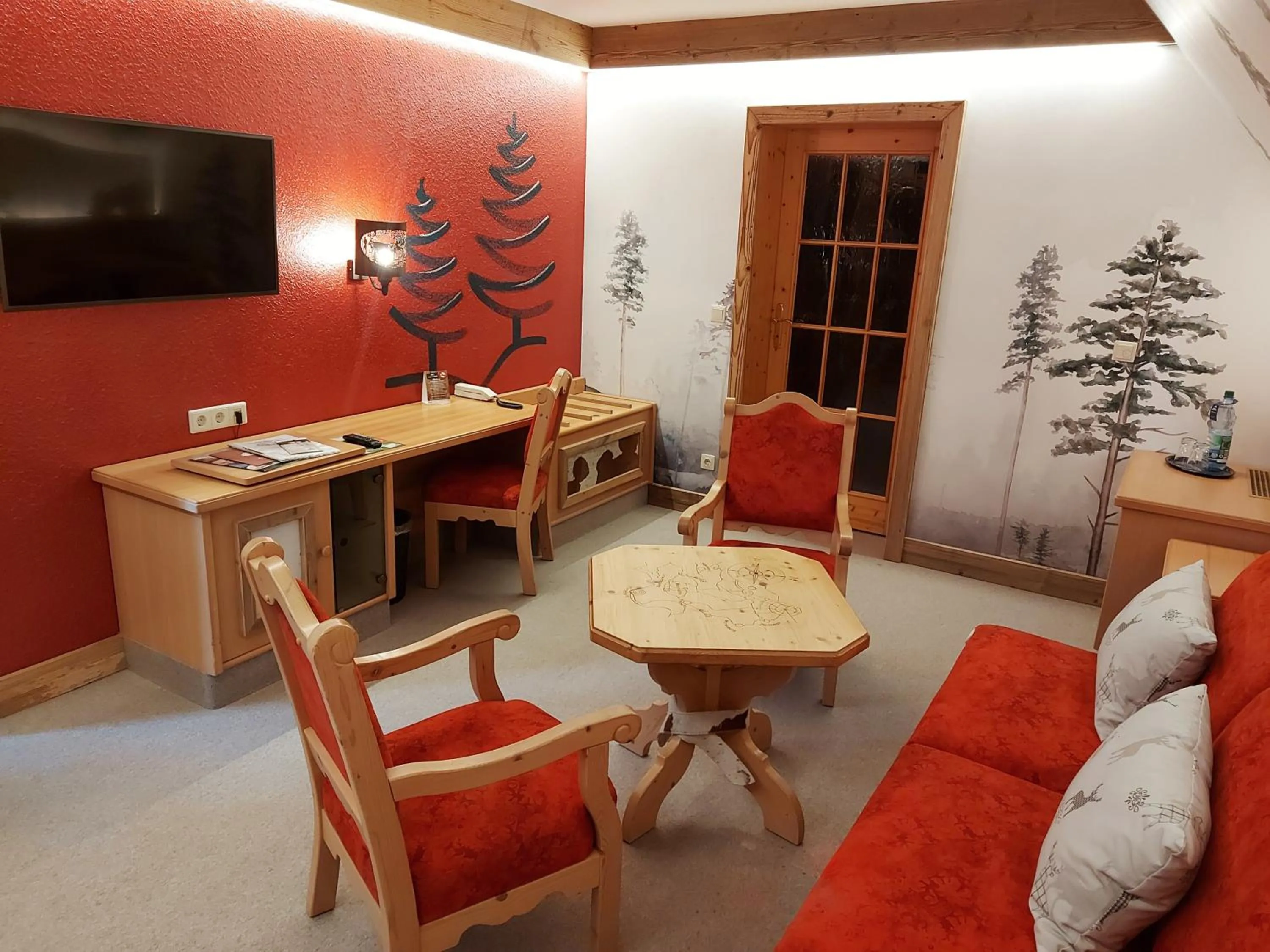 Living room in Hotel und Restaurant Köhlerhütte - Fürstenbrunn