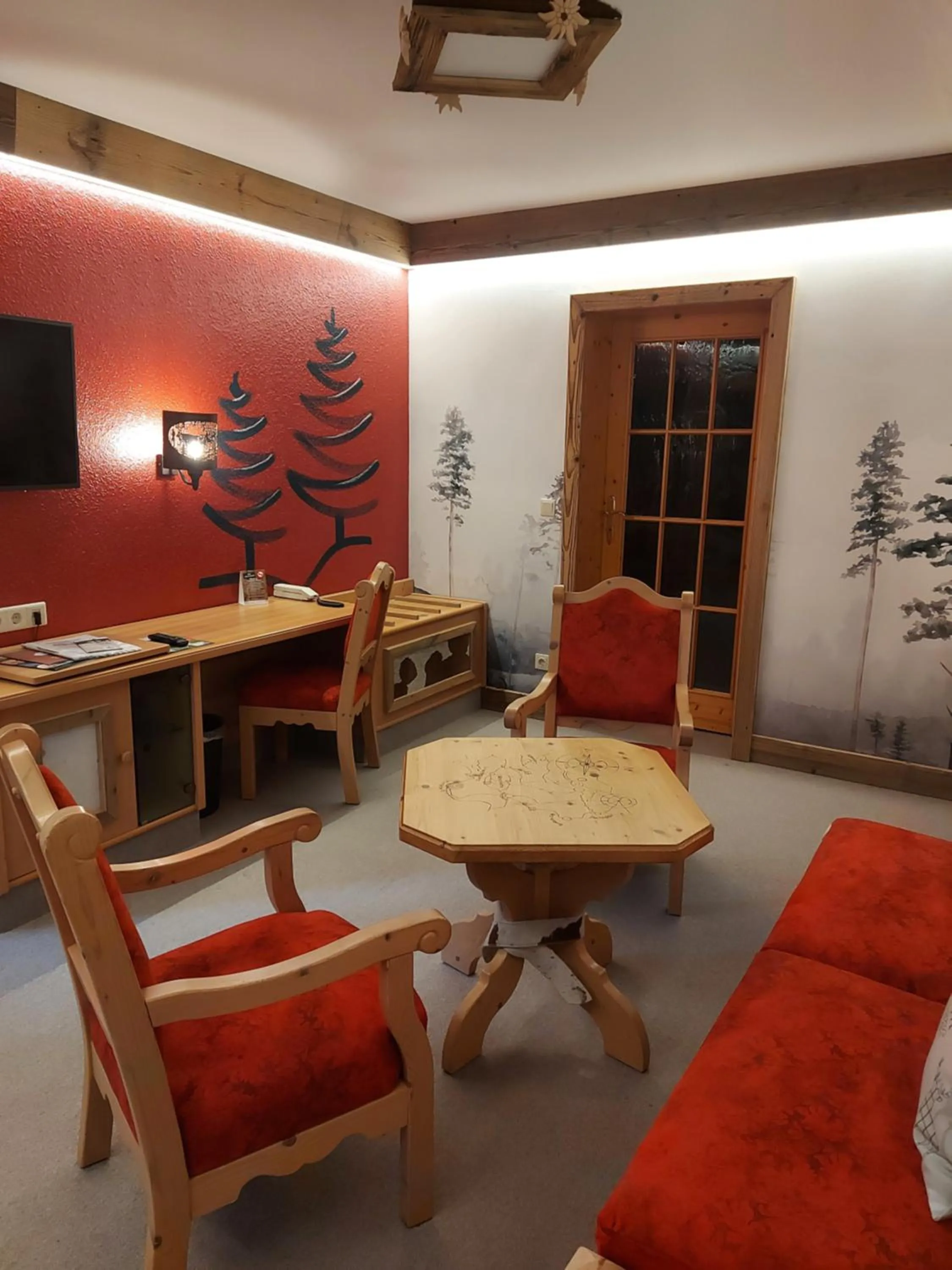 Living room in Hotel und Restaurant Köhlerhütte - Fürstenbrunn