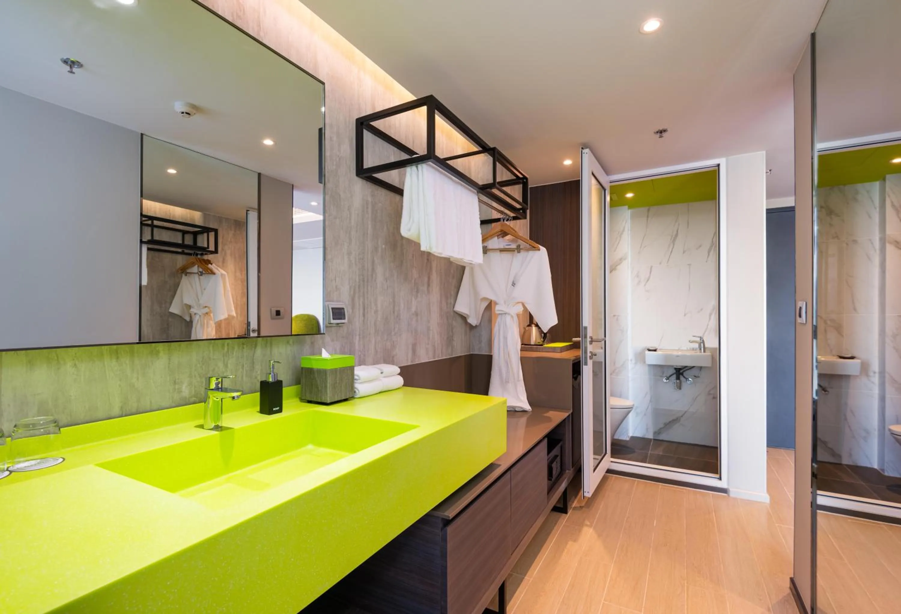 Toilet in Maitria Hotel Rama 9 Bangkok - A Chatrium Collection