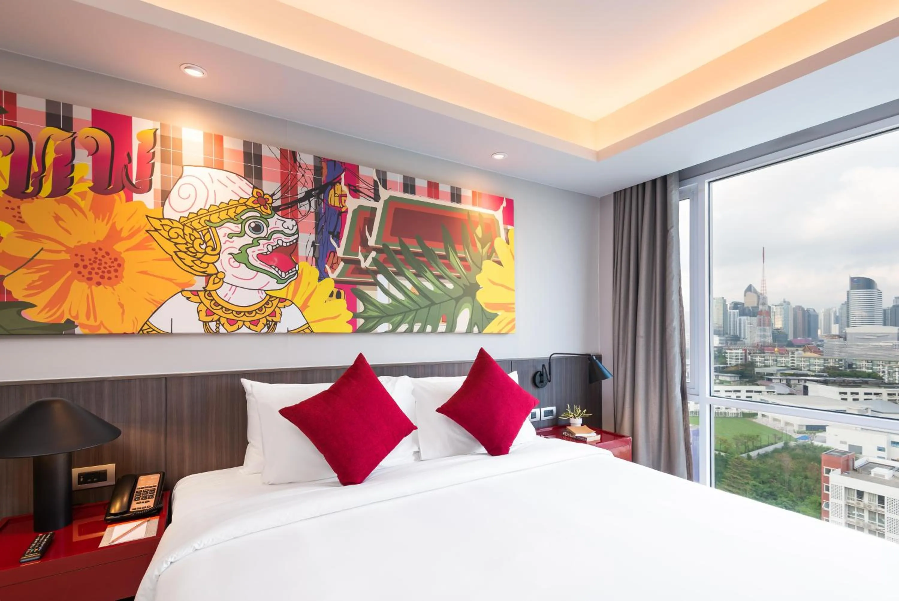 Bed in Maitria Hotel Rama 9 Bangkok - A Chatrium Collection