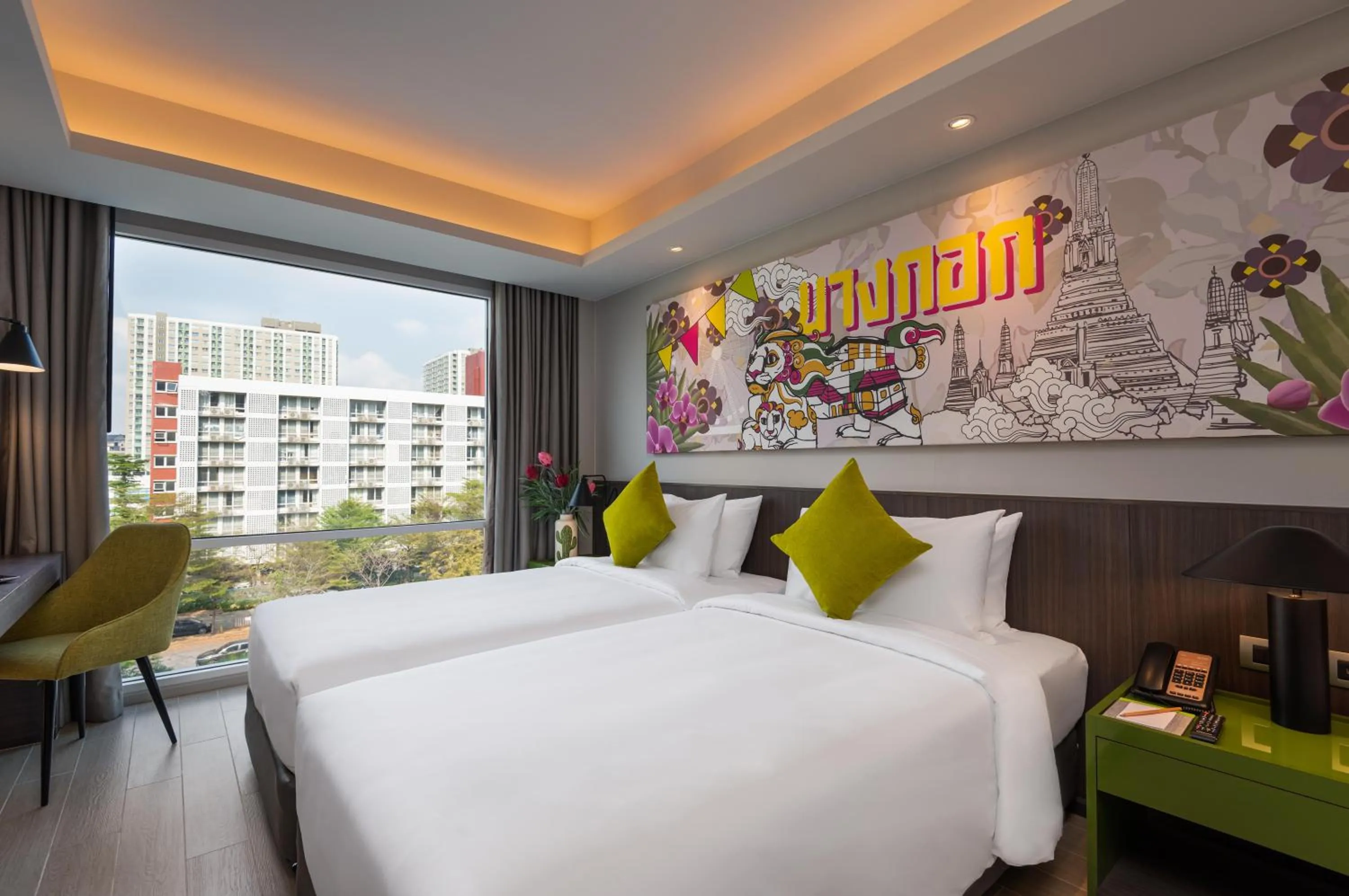 Bed in Maitria Hotel Rama 9 Bangkok - A Chatrium Collection