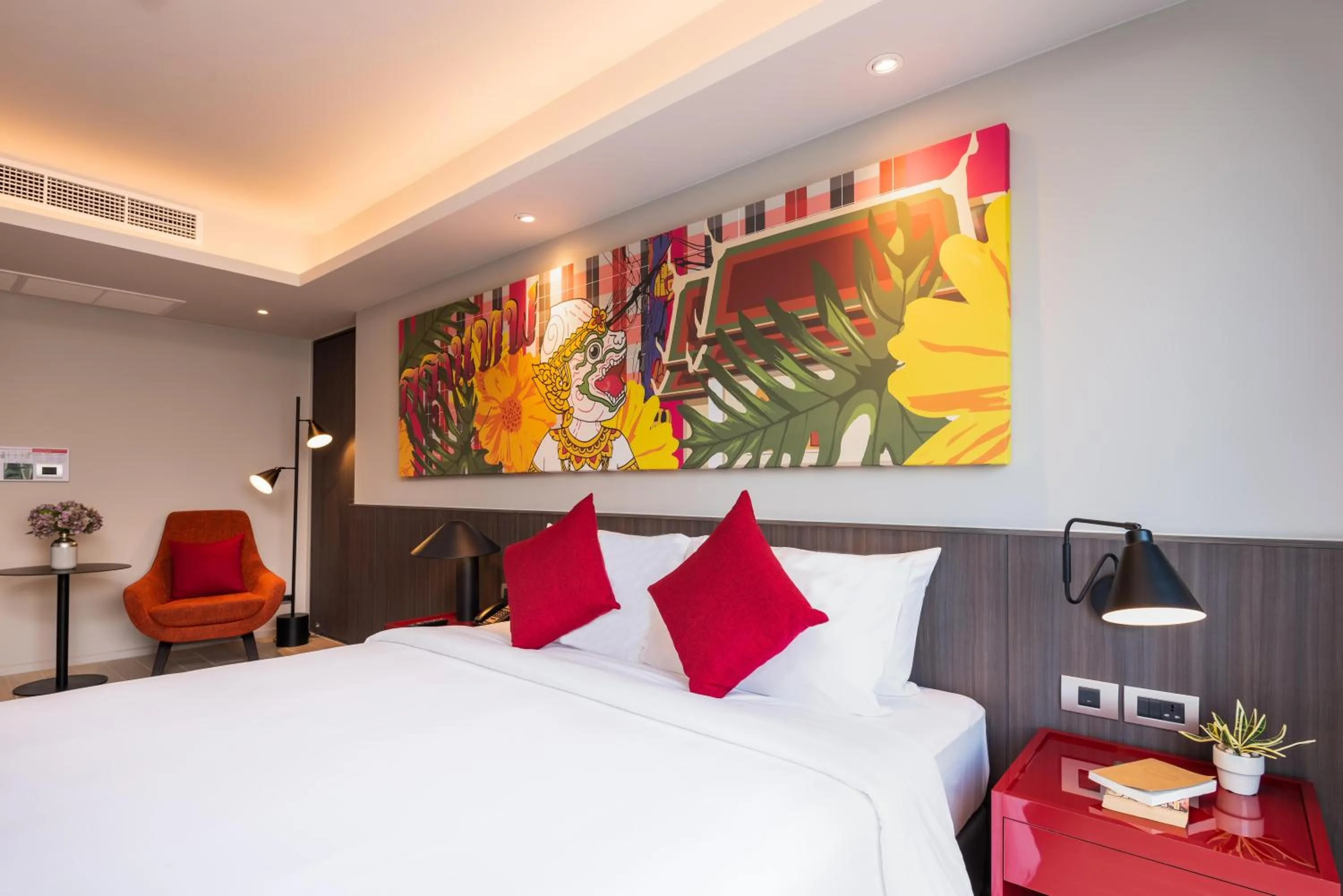 Bed in Maitria Hotel Rama 9 Bangkok - A Chatrium Collection