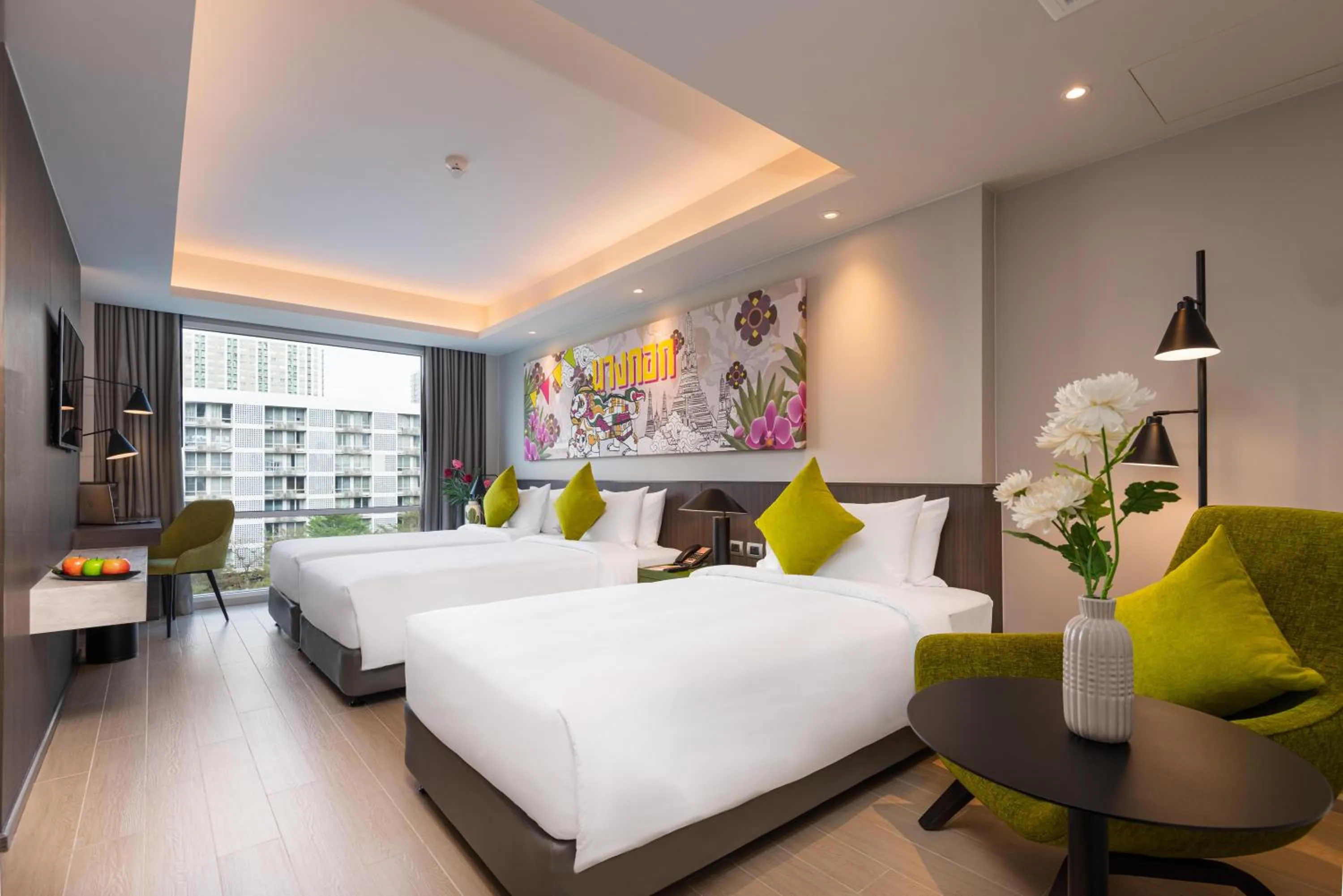 Bed in Maitria Hotel Rama 9 Bangkok - A Chatrium Collection