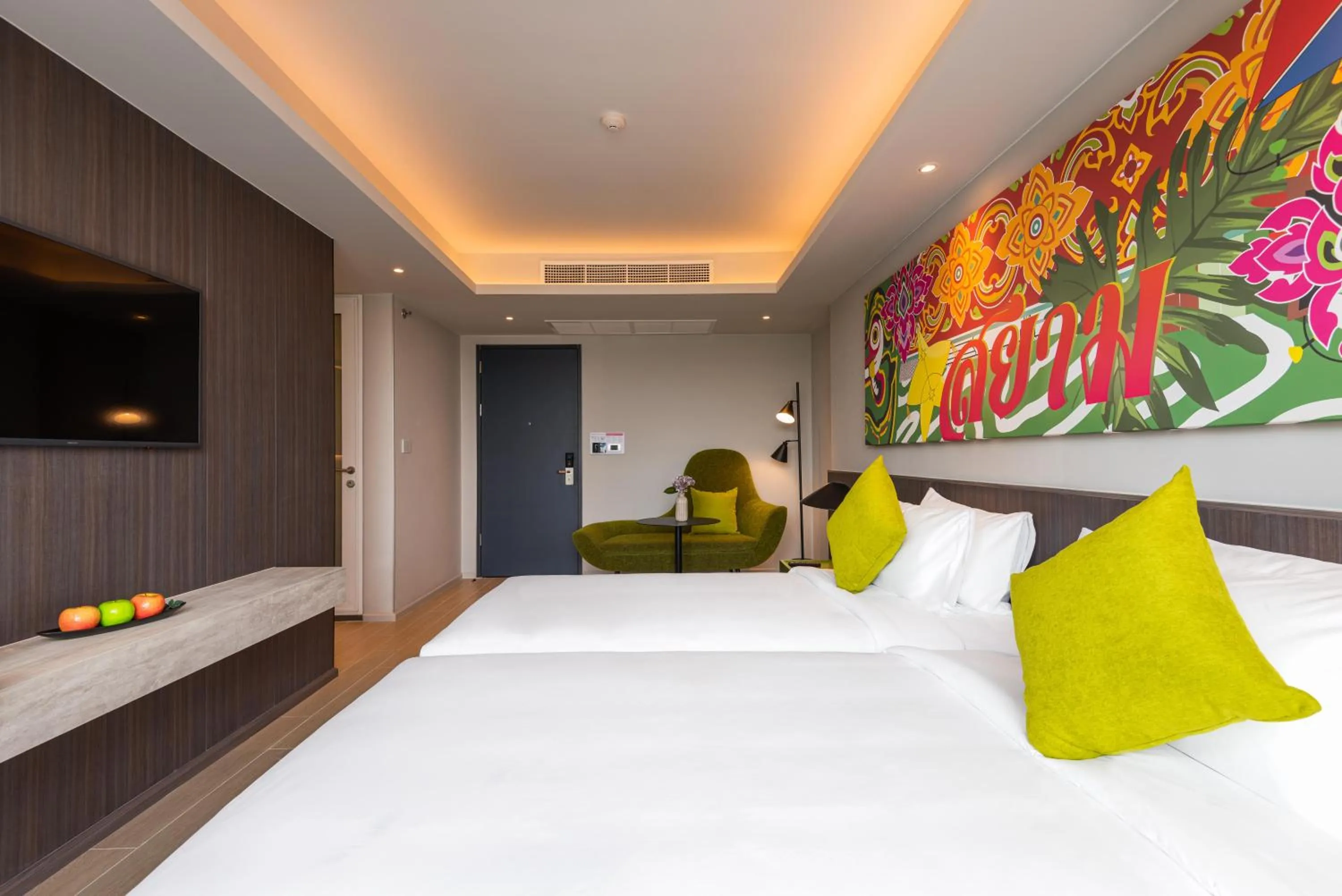 Bed in Maitria Hotel Rama 9 Bangkok - A Chatrium Collection