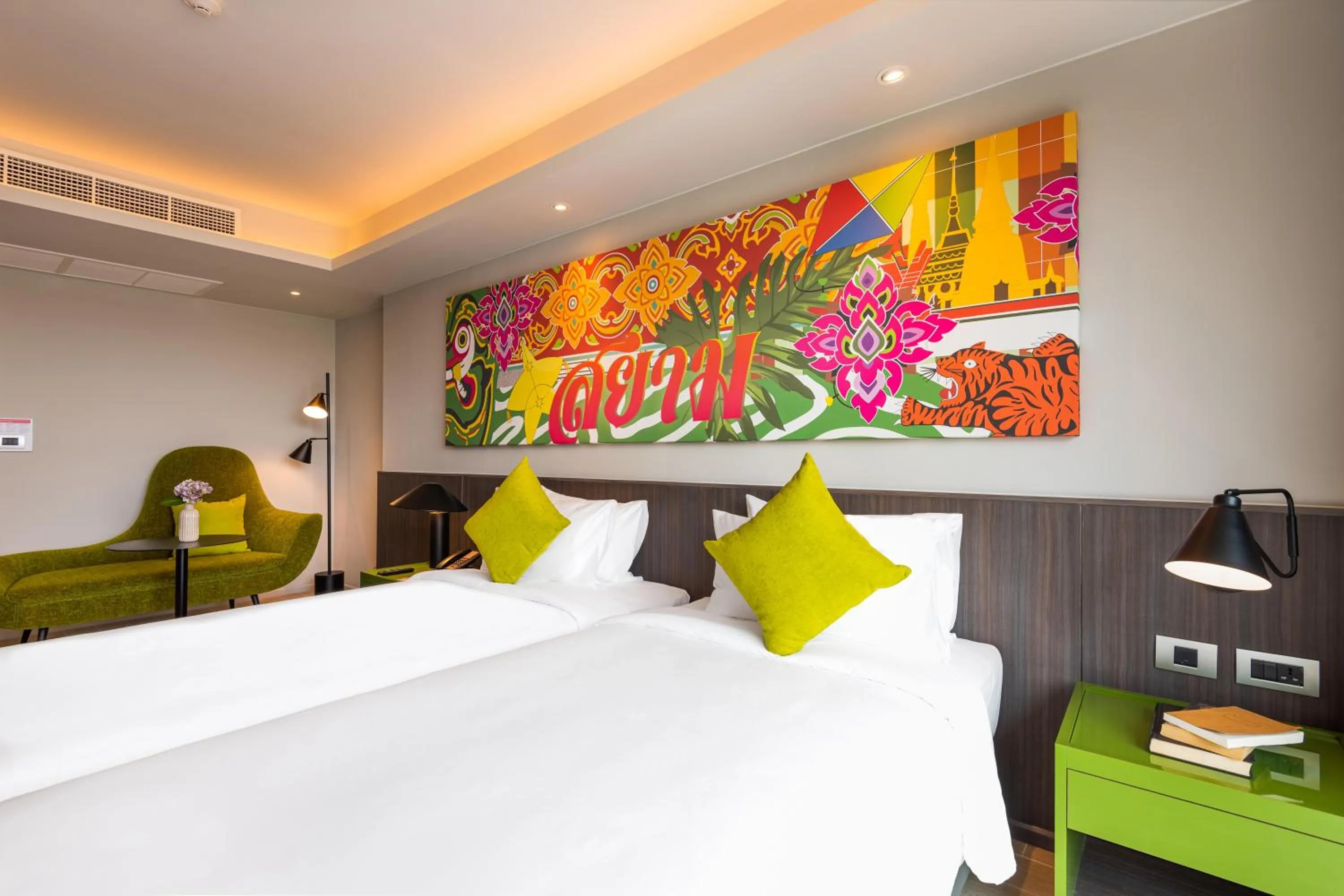 Bed in Maitria Hotel Rama 9 Bangkok - A Chatrium Collection