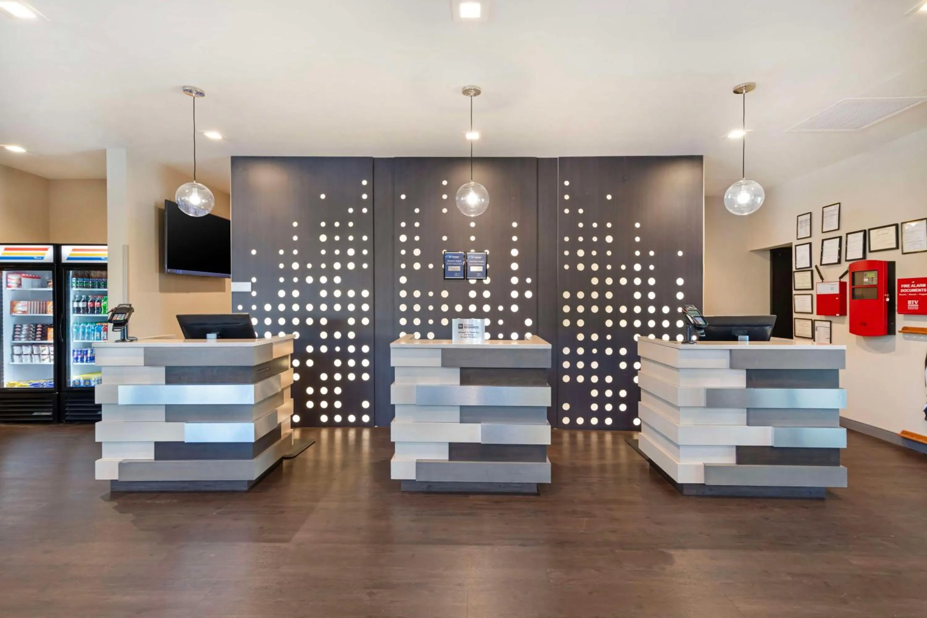 Lobby or reception in Best Western Plus Executive Residency Rigby's Water World Hotel