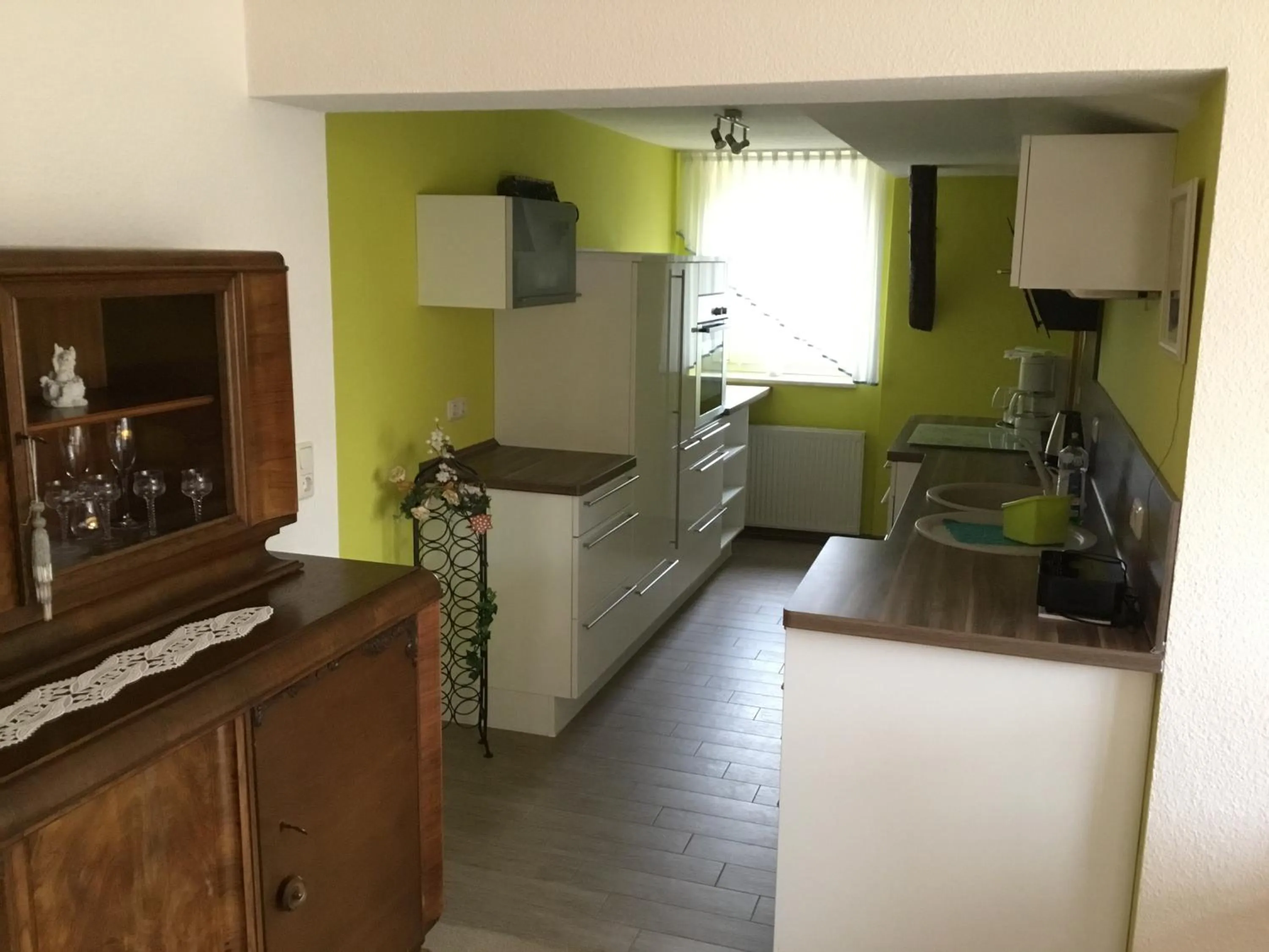 Kitchen or kitchenette in Haus Kim - Apartments