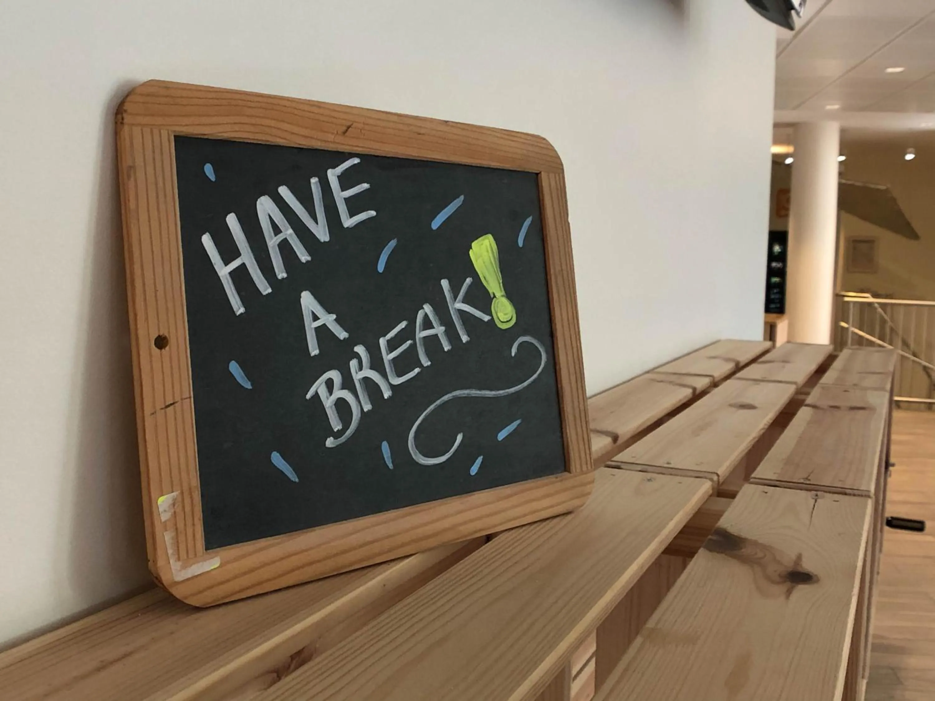 Lobby or reception in HI Brussels Generation Europe Hostel