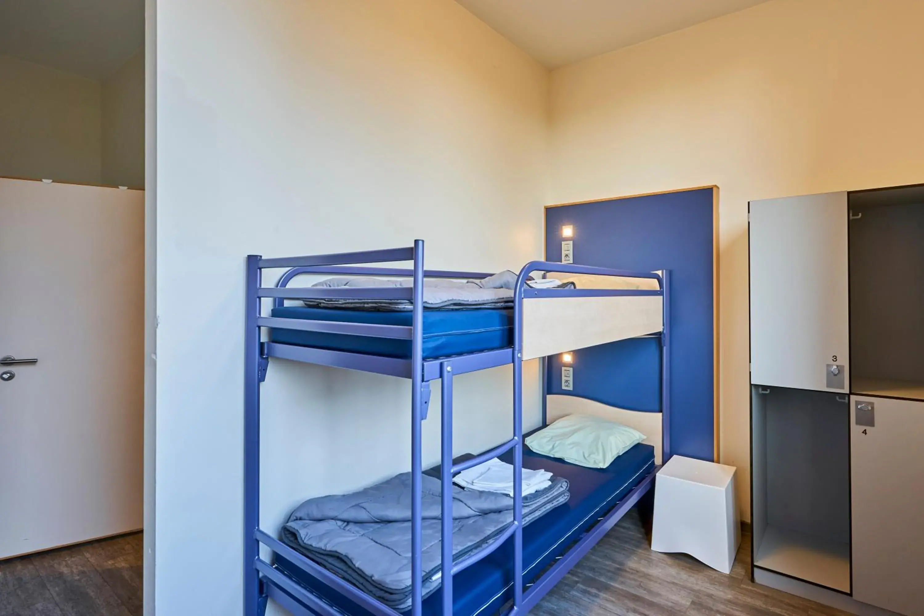 bunk bed, Bed in HI Brussels Generation Europe Hostel bunk bed, Bed in HI Brussels Generation Europe Hostel