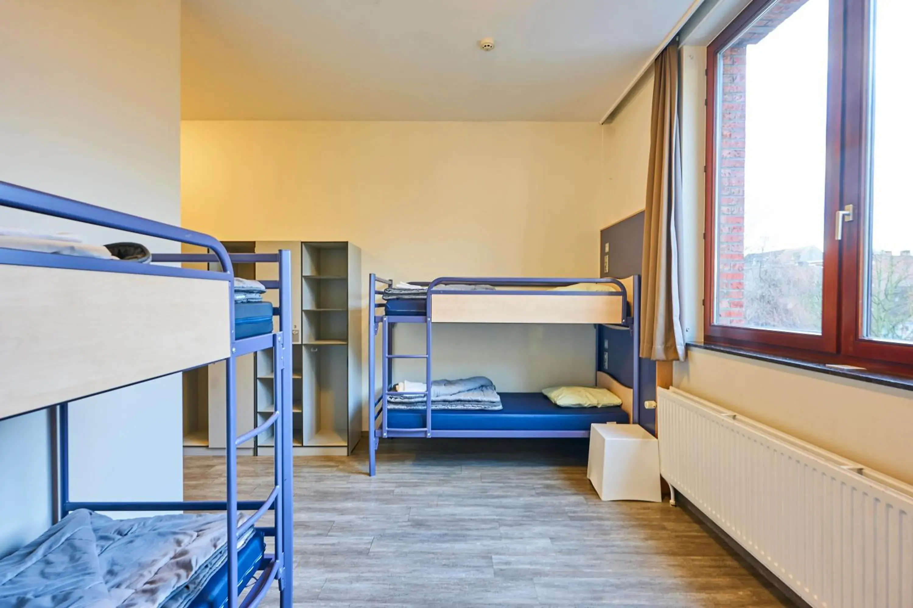 bunk bed, Bed in HI Brussels Generation Europe Hostel bunk bed, Bed in HI Brussels Generation Europe Hostel