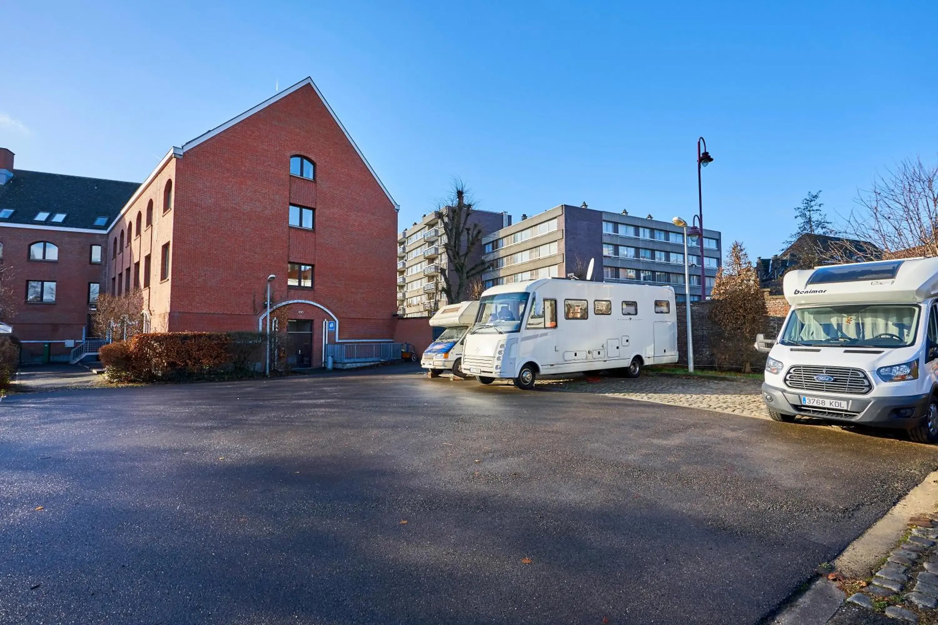 Property building in HI Brussels Generation Europe Hostel Property building in HI Brussels Generation Europe Hostel