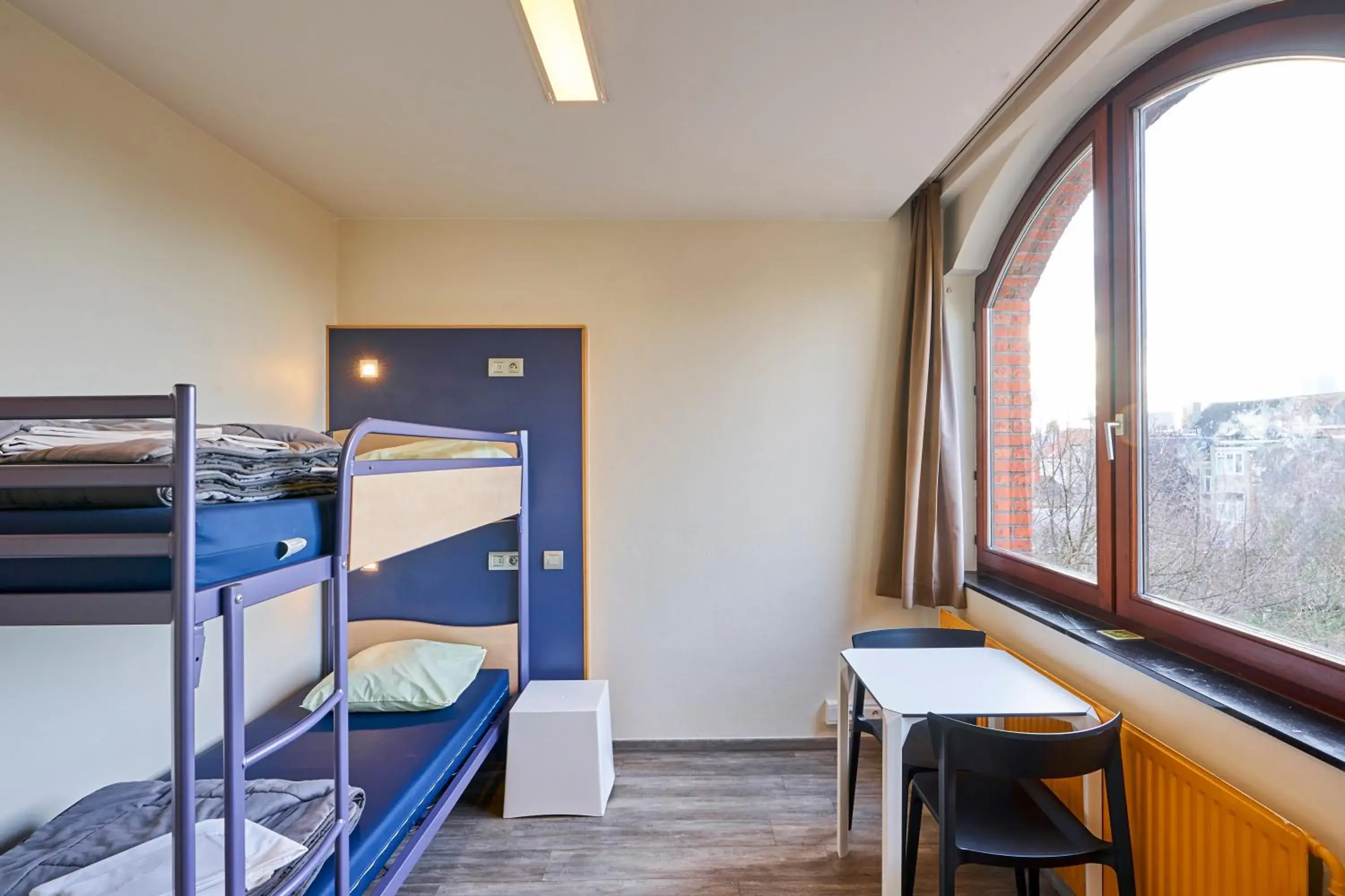 Bedroom, Bed in HI Brussels Generation Europe Hostel Bedroom, Bed in HI Brussels Generation Europe Hostel