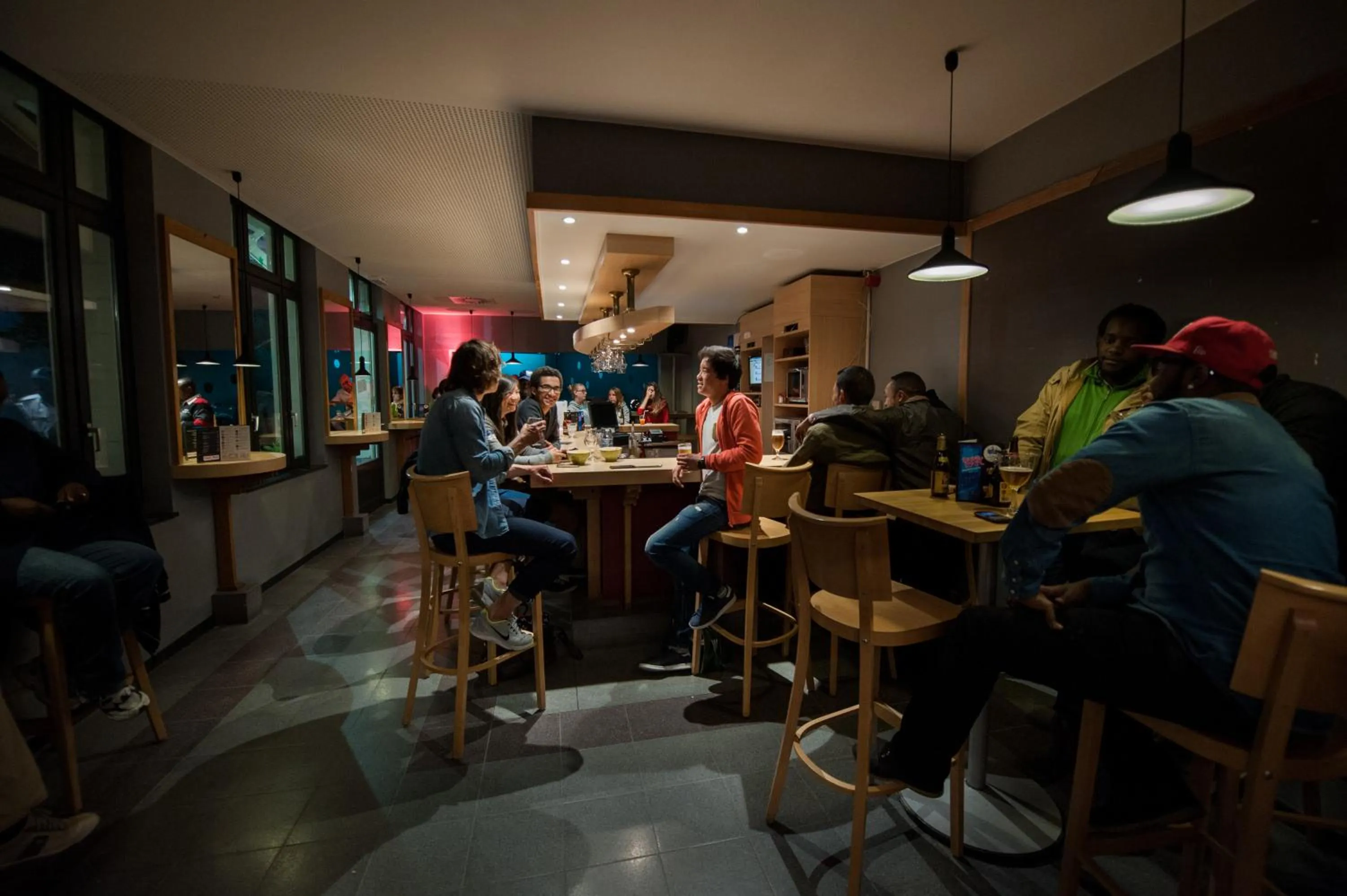 People in HI Brussels Jacques Brel Hostel