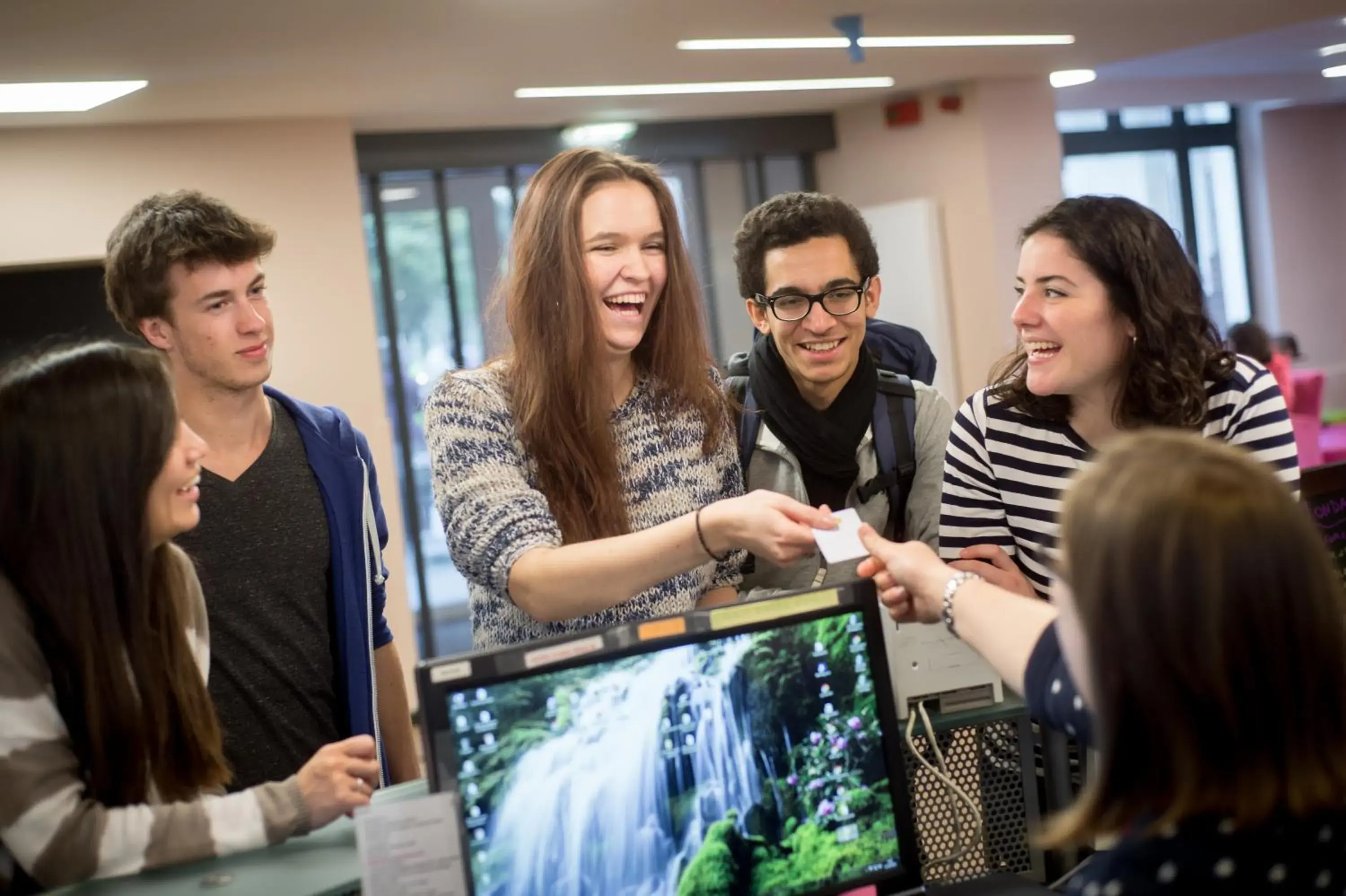 Lobby or reception in HI Brussels Jacques Brel Hostel Lobby or reception in HI Brussels Jacques Brel Hostel