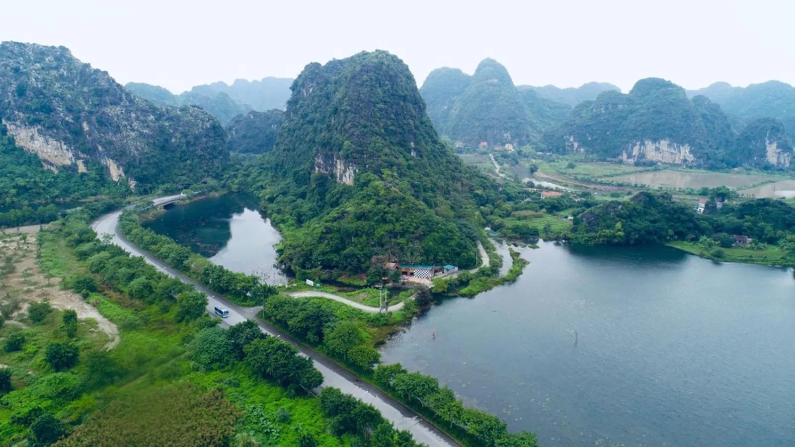 Natural landscape in Trang An Freedom Hood