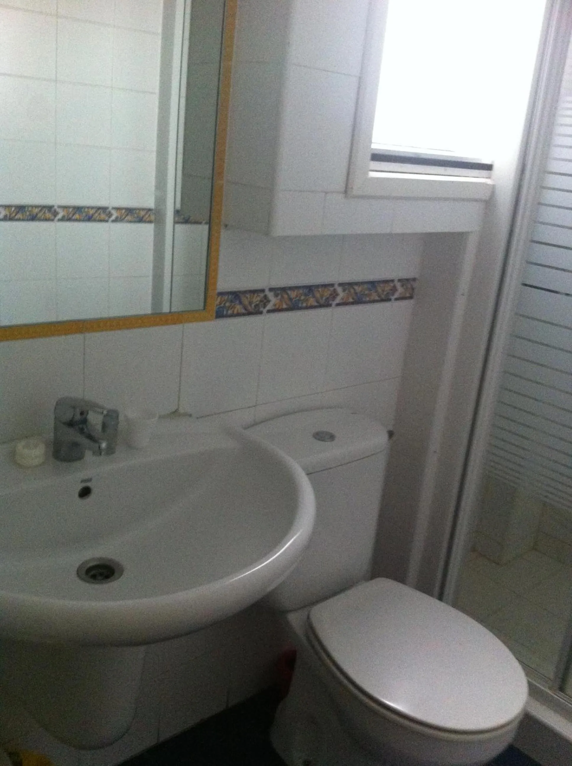 Bathroom in Hotel Boliña