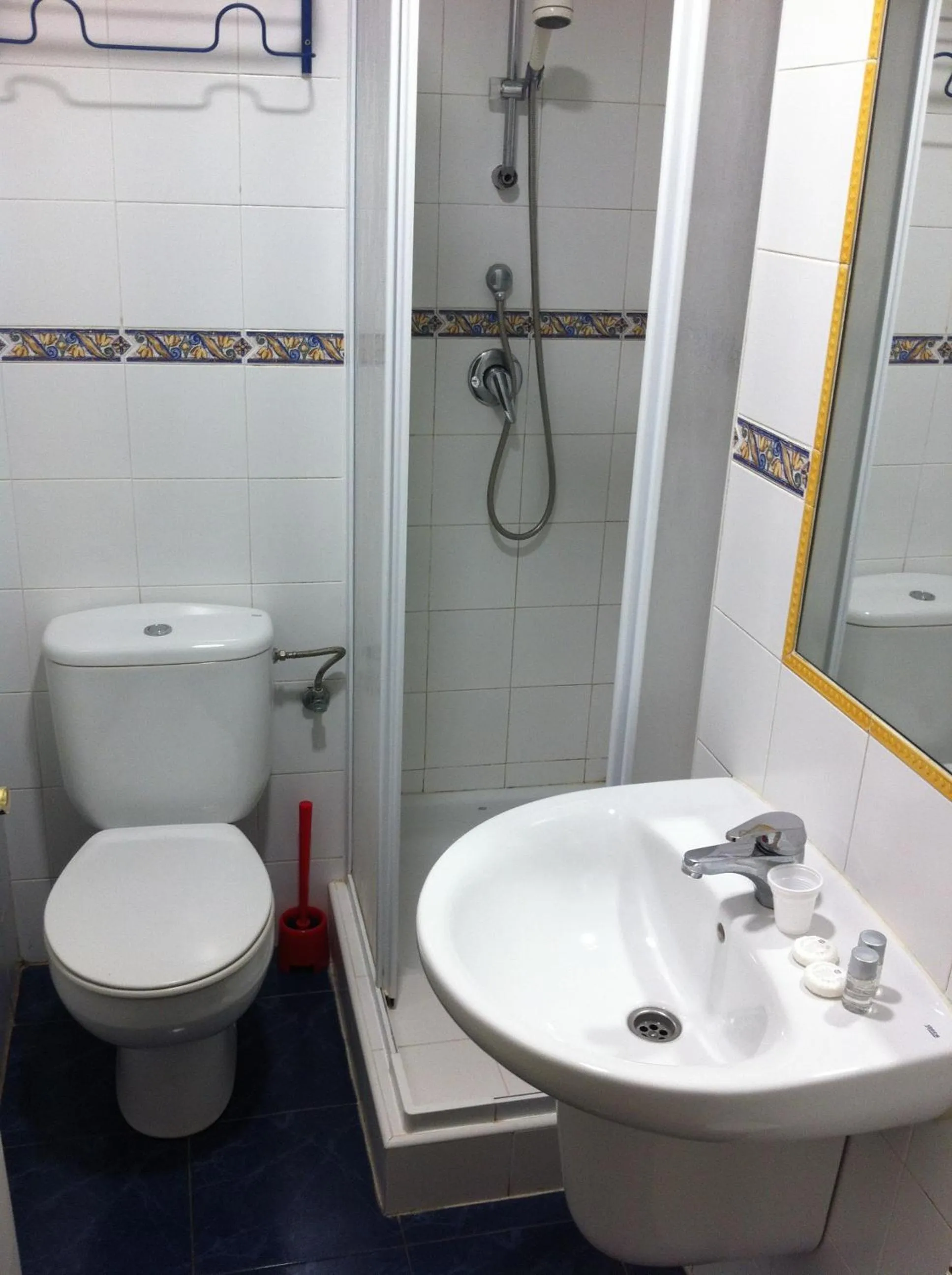 Bathroom in Hotel Boliña