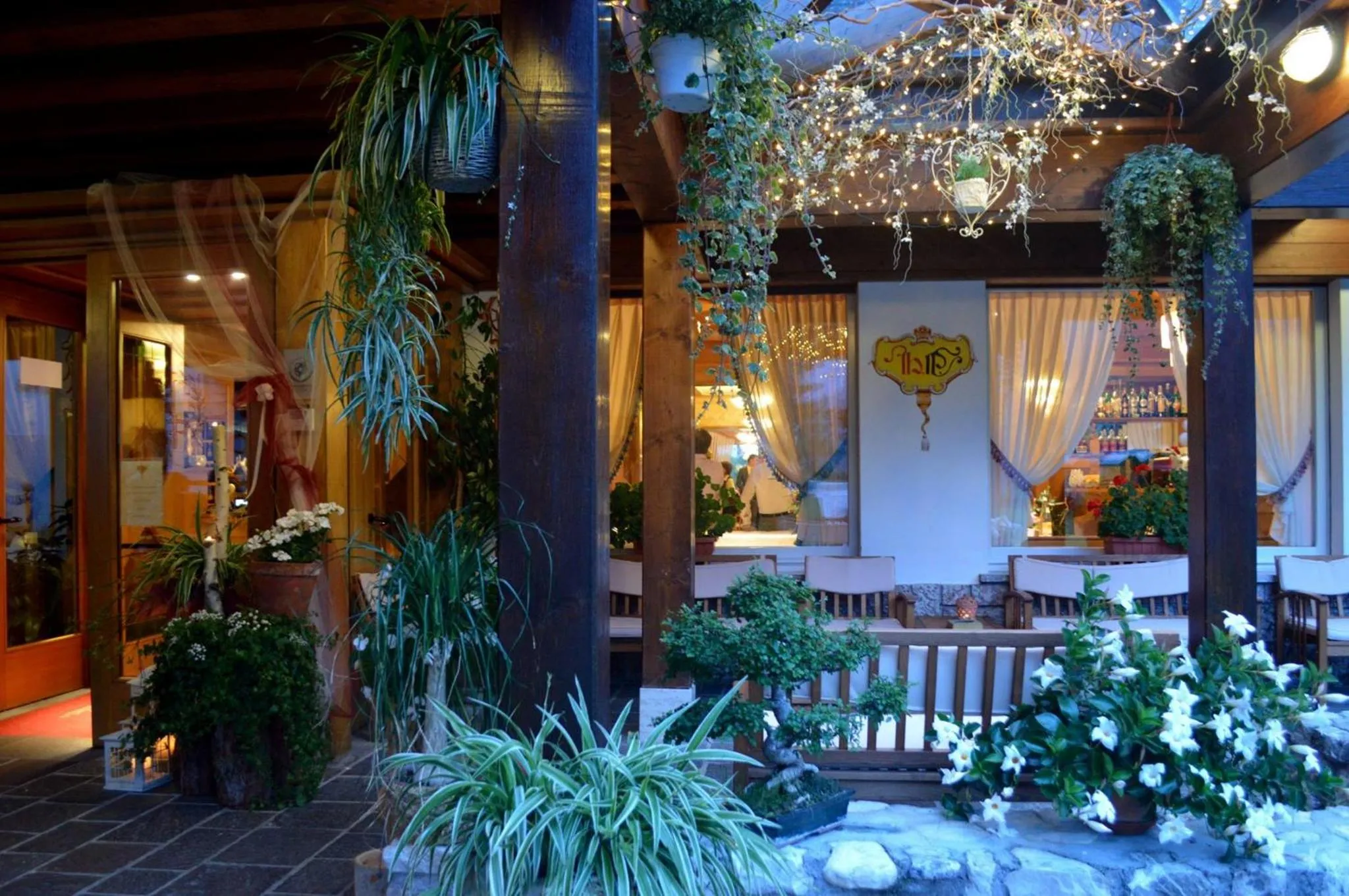 Garden in Hotel Panoramic