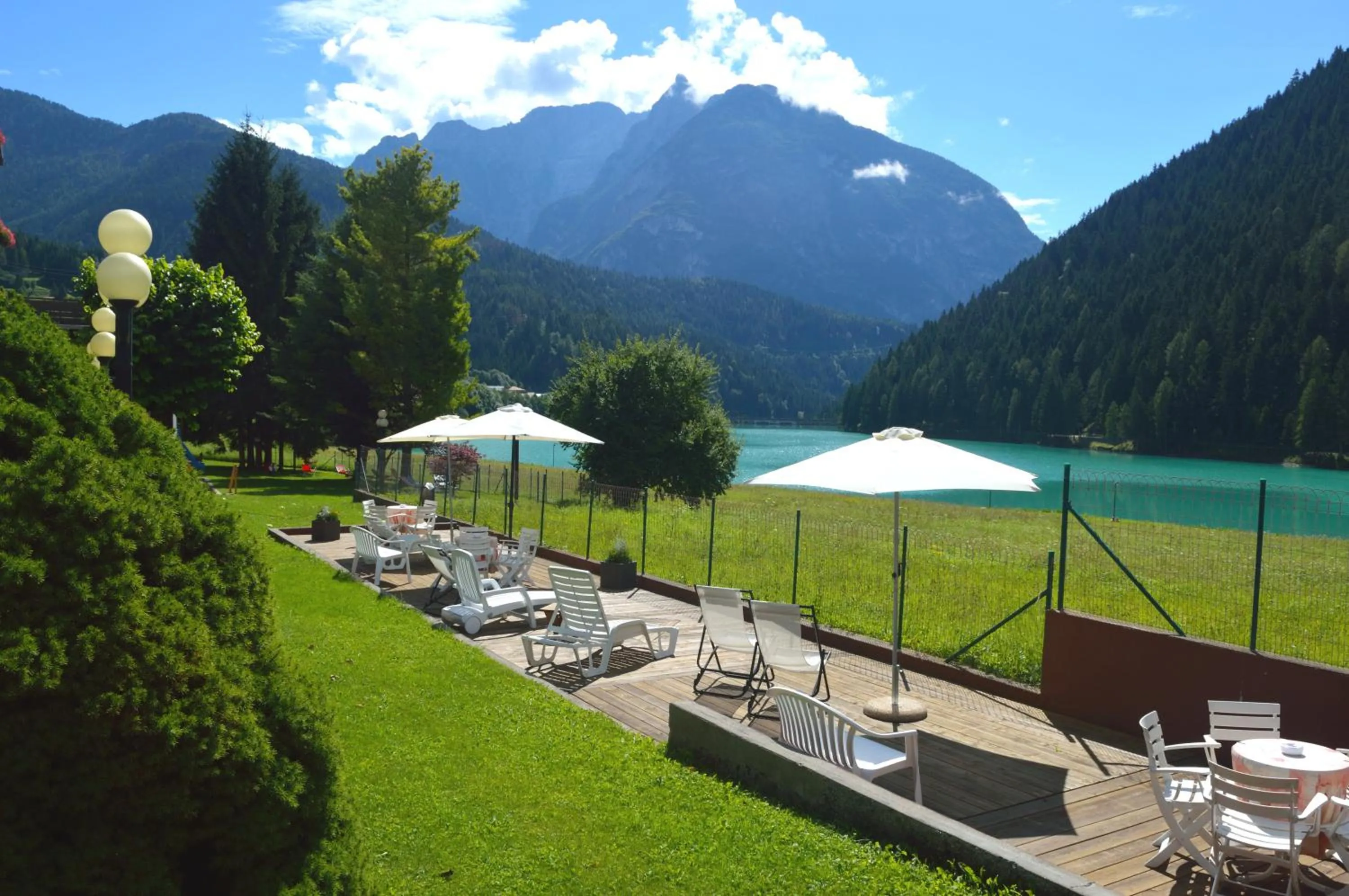 Garden in Hotel Panoramic
