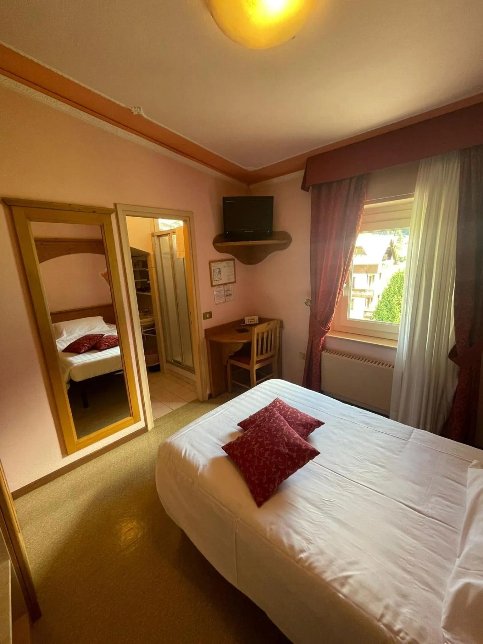 Bed in Hotel Panoramic
