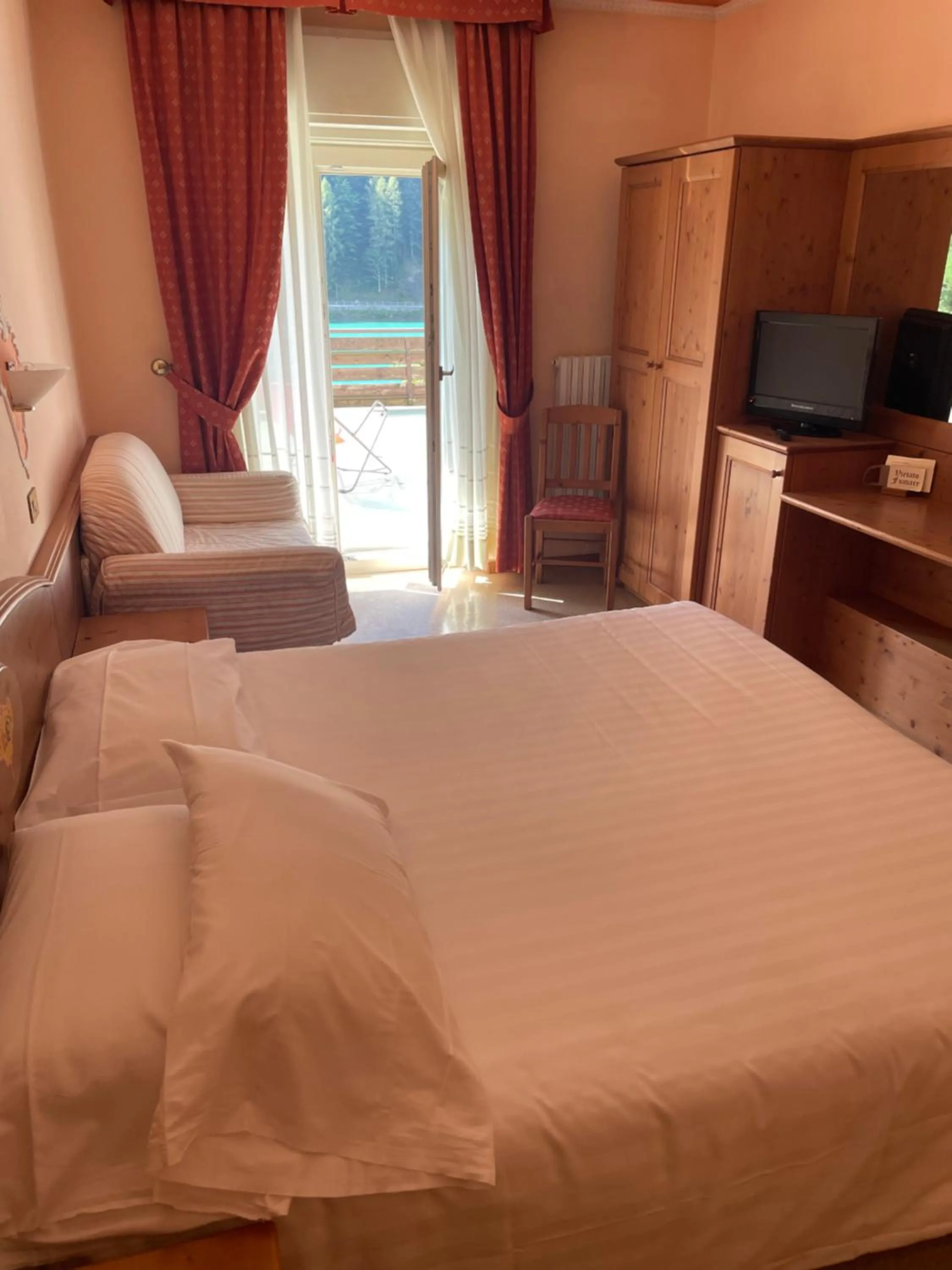 Bed in Hotel Panoramic