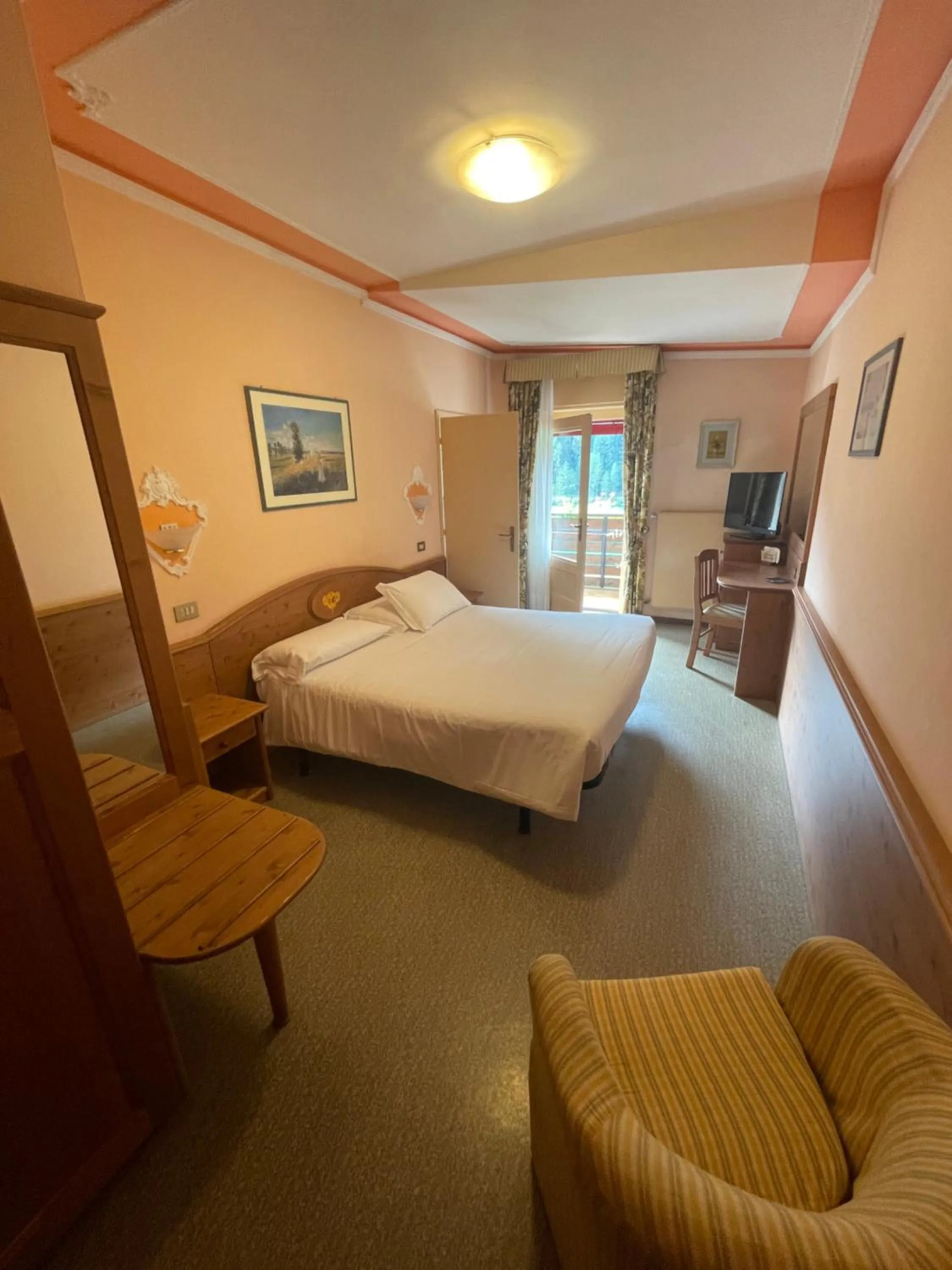 Bed in Hotel Panoramic
