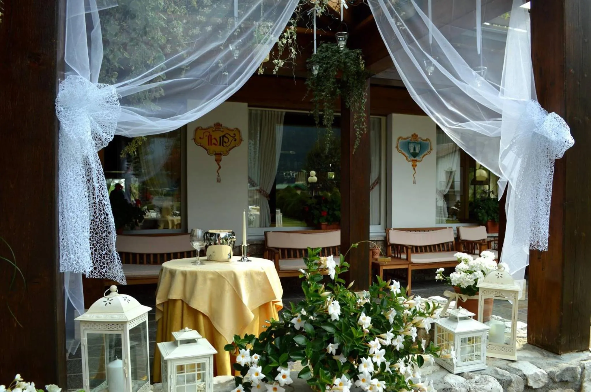 Garden in Hotel Panoramic