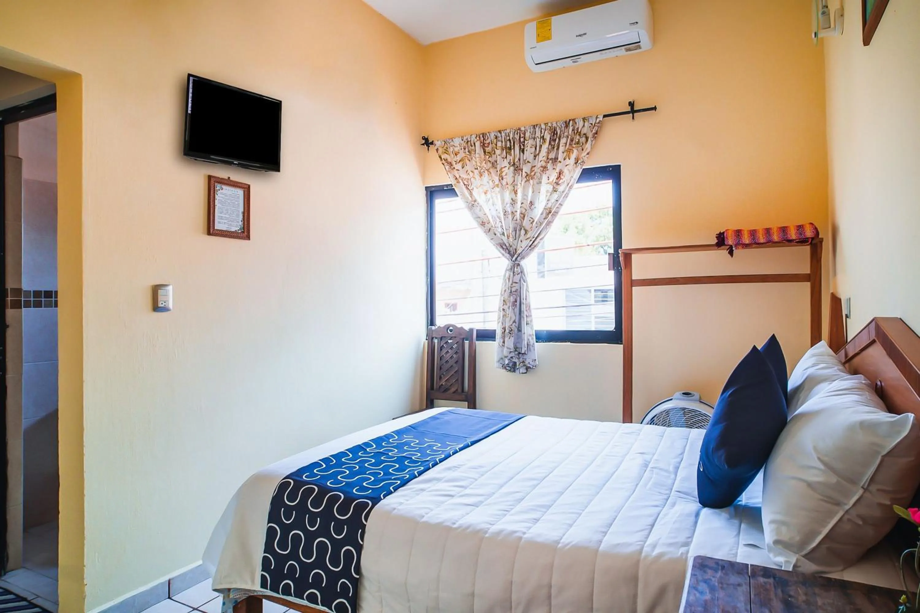 Bed in Capital O Hotel Aurora, Tuxtla Gutiérrez