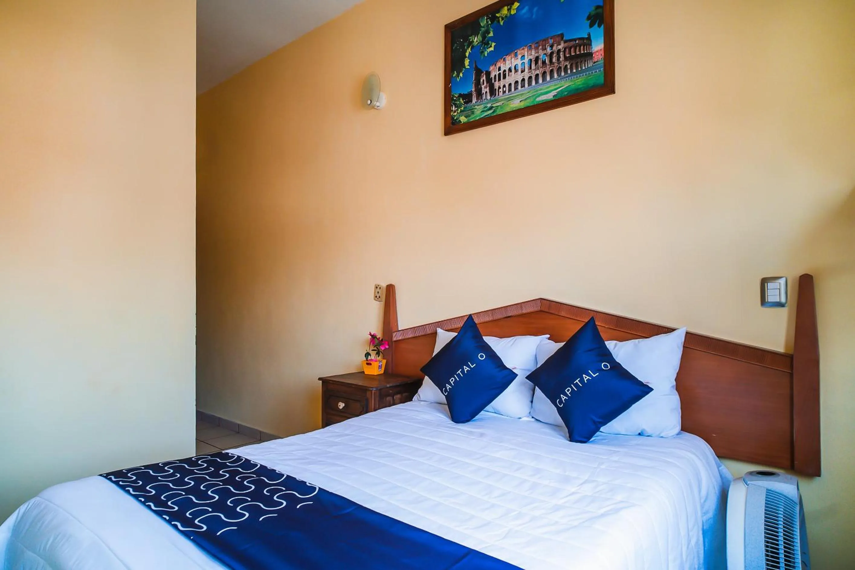 Bed in Capital O Hotel Aurora, Tuxtla Gutiérrez