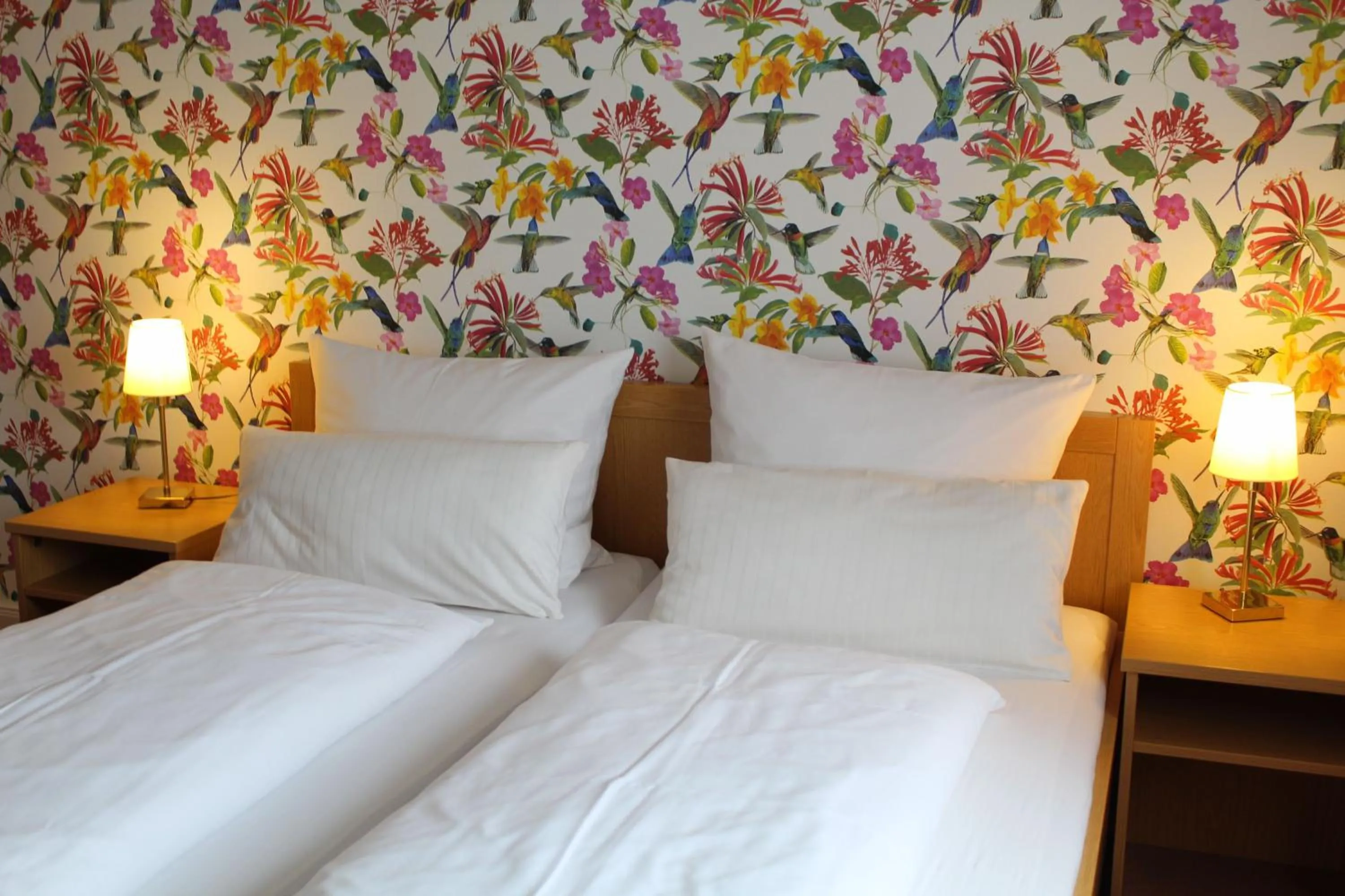 Bed in Land-gut-Hotel Allerhof