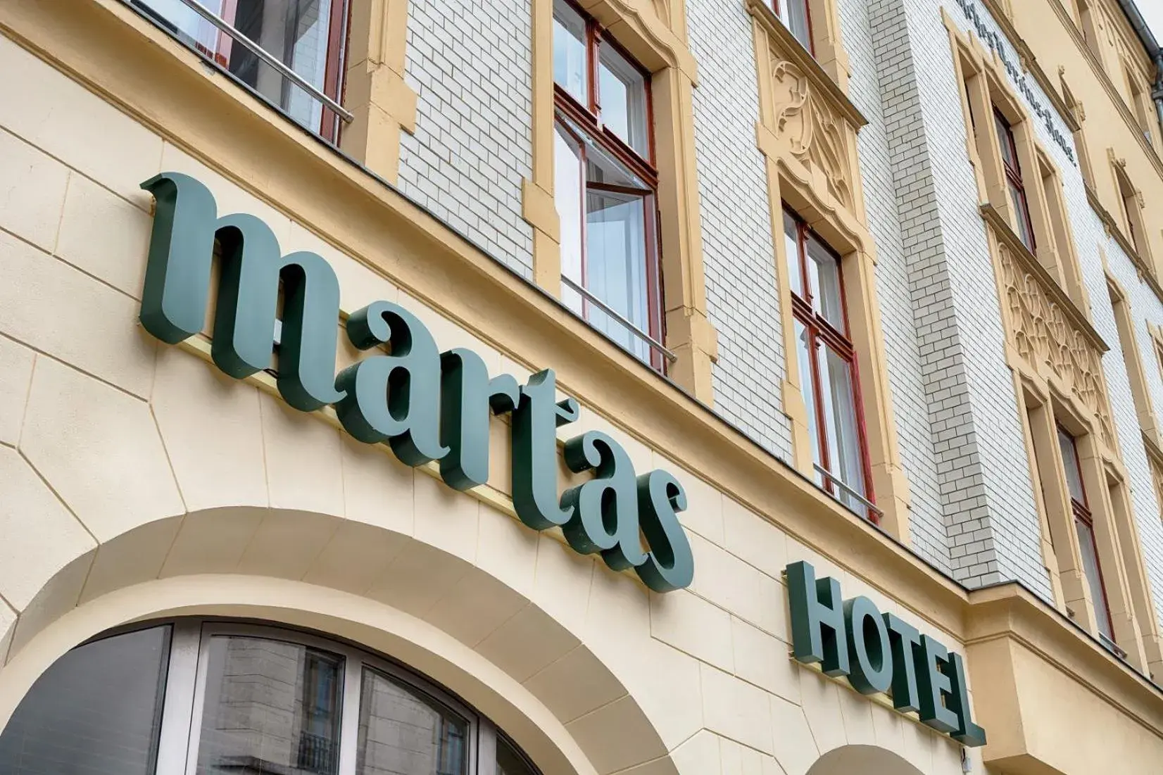 Property building in martas Hotel Berlin-Mitte Property building in martas Hotel Berlin-Mitte