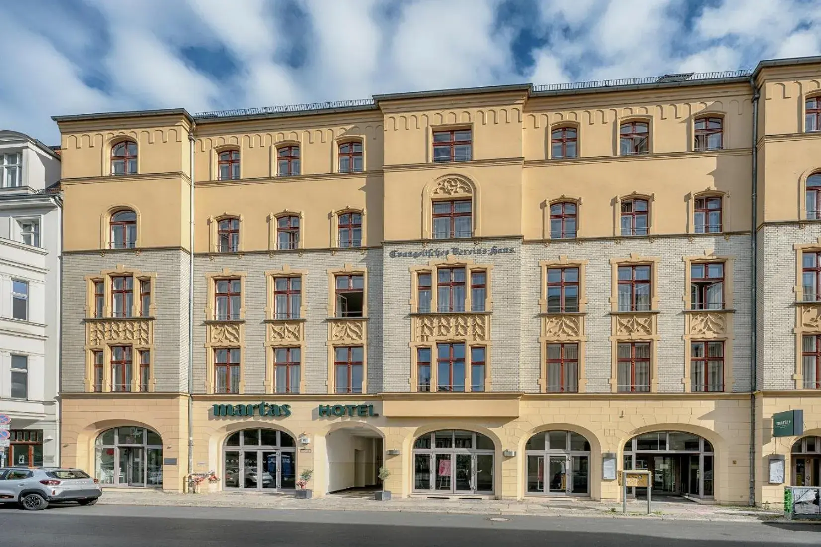 Property building in martas Hotel Berlin-Mitte Property building in martas Hotel Berlin-Mitte