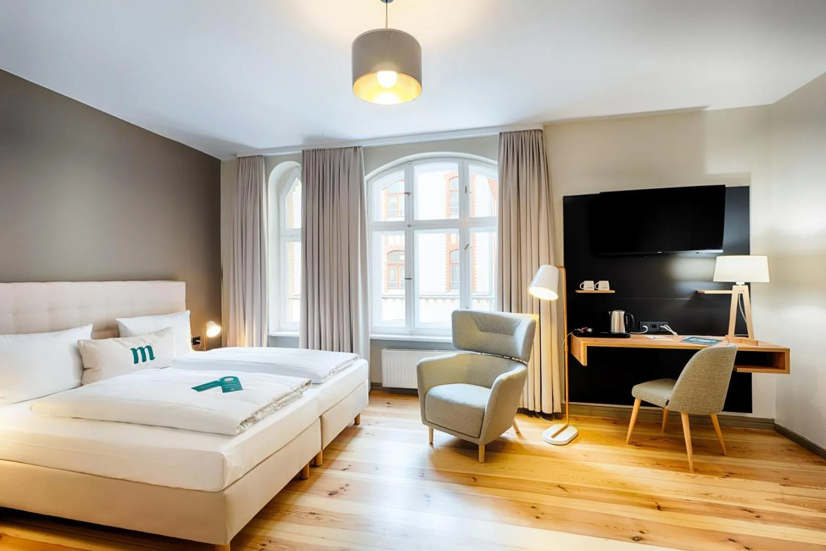 Photo of the whole room, Bed in martas Hotel Berlin-Mitte