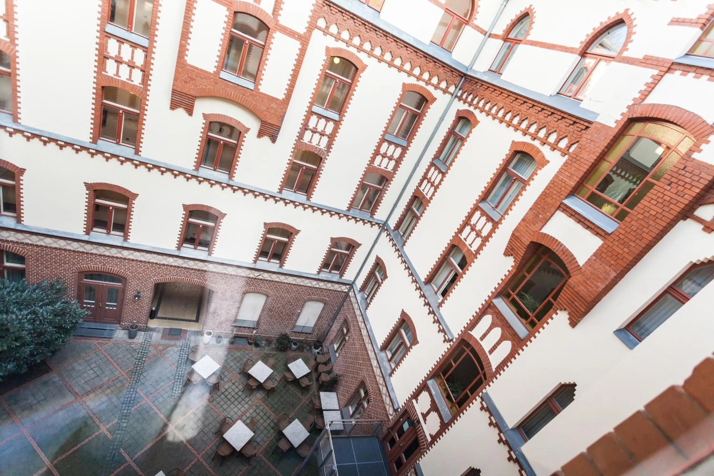 Bird's eye view in martas Hotel Berlin-Mitte