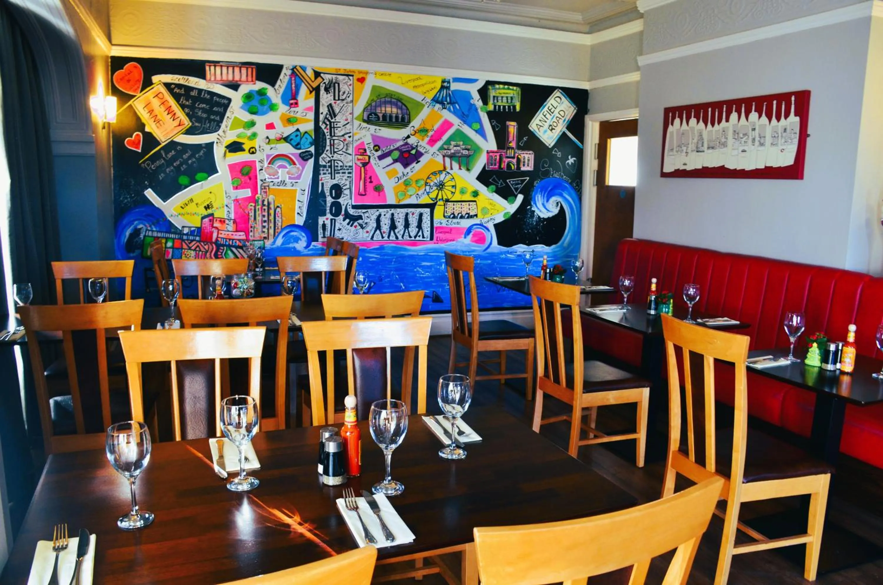 Restaurant/places to eat in Orrell Park Hotel
